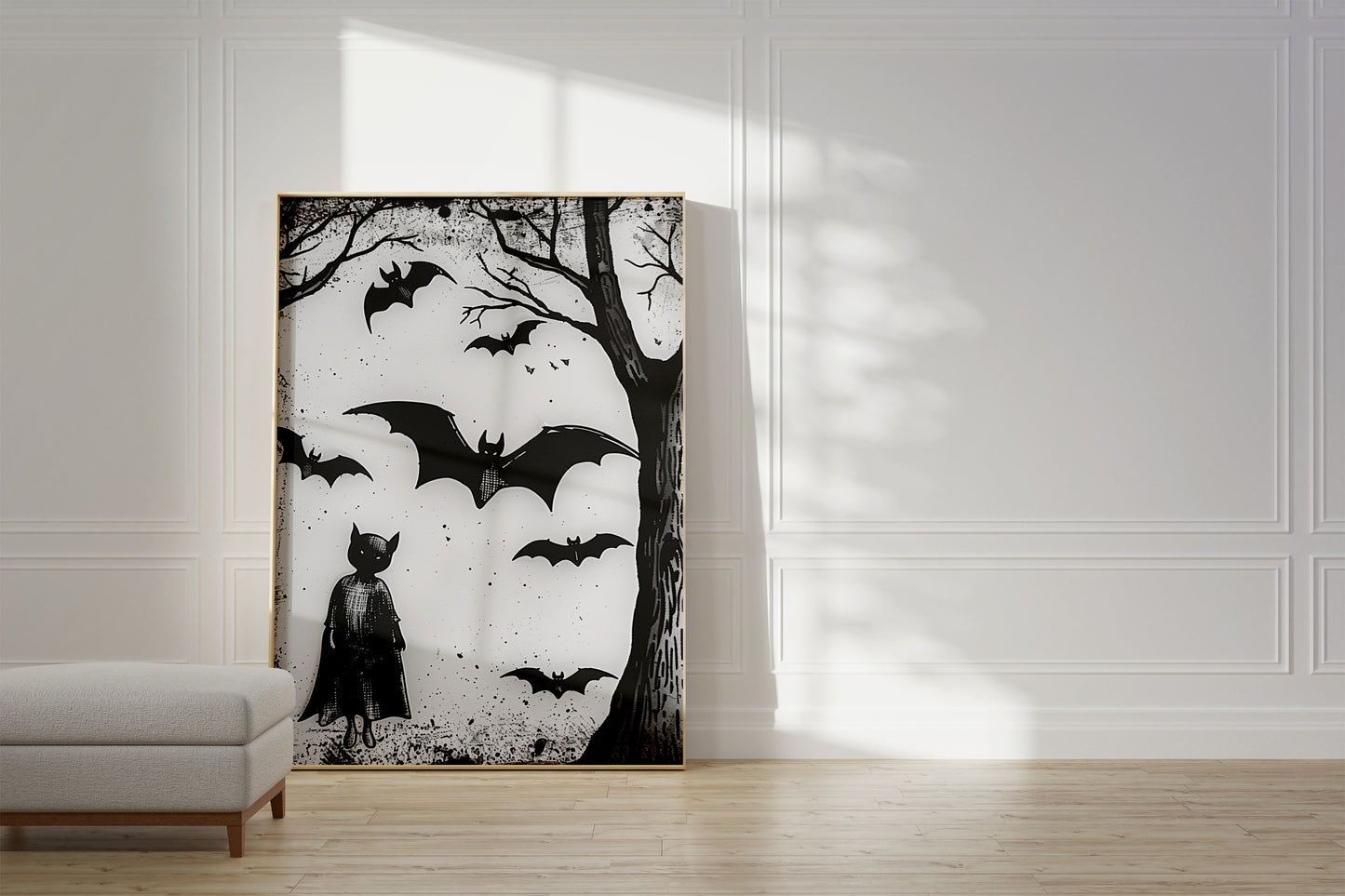 Halloween Bats Poster