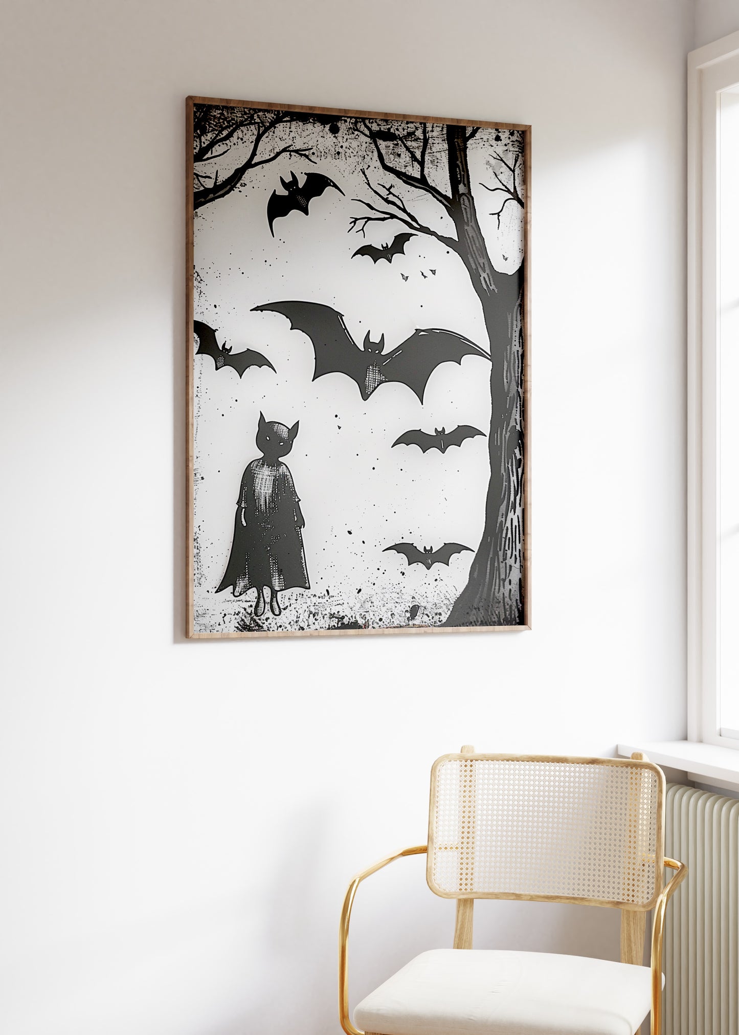 Halloween Bats Poster