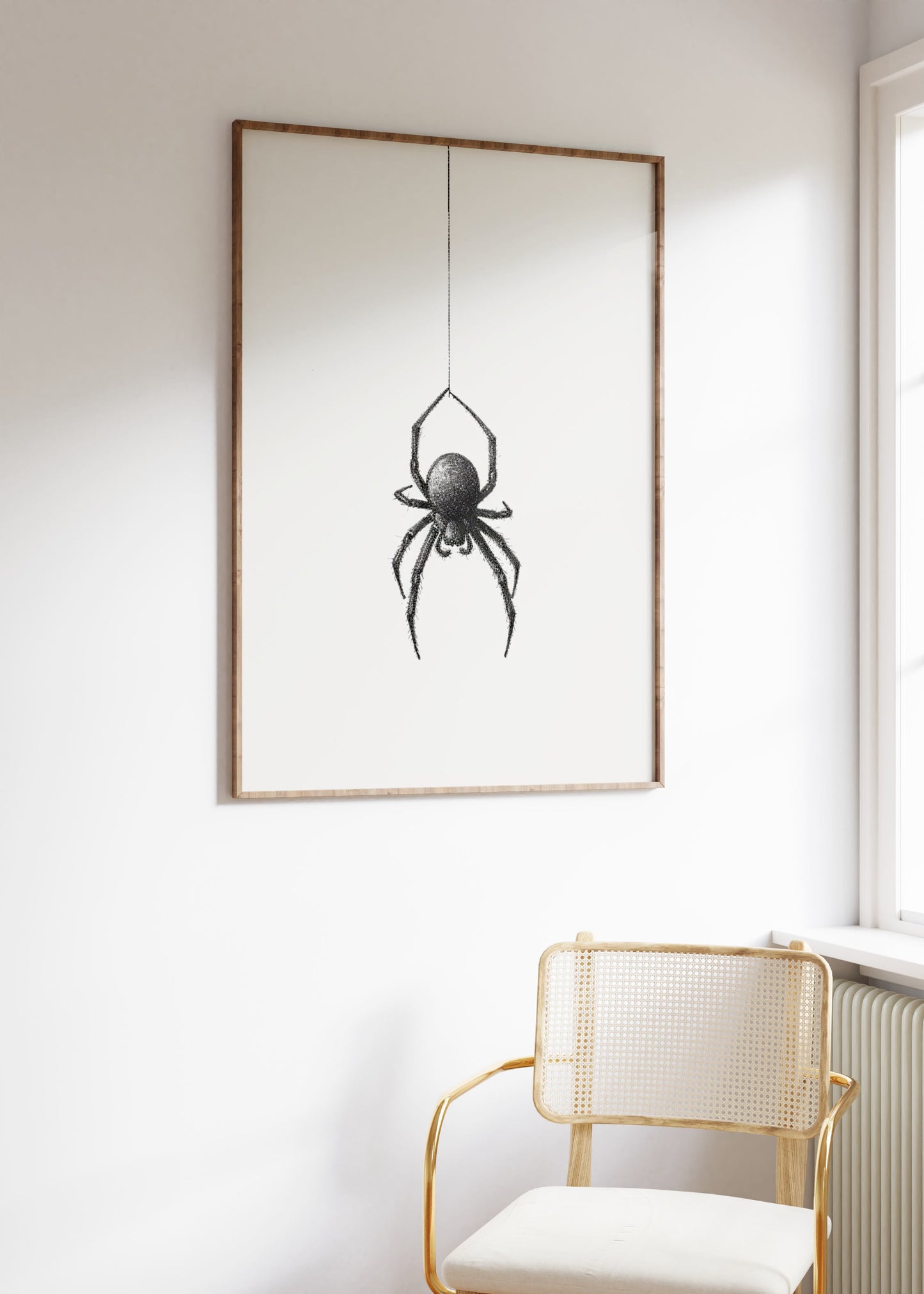 Minimalist Spider Poster