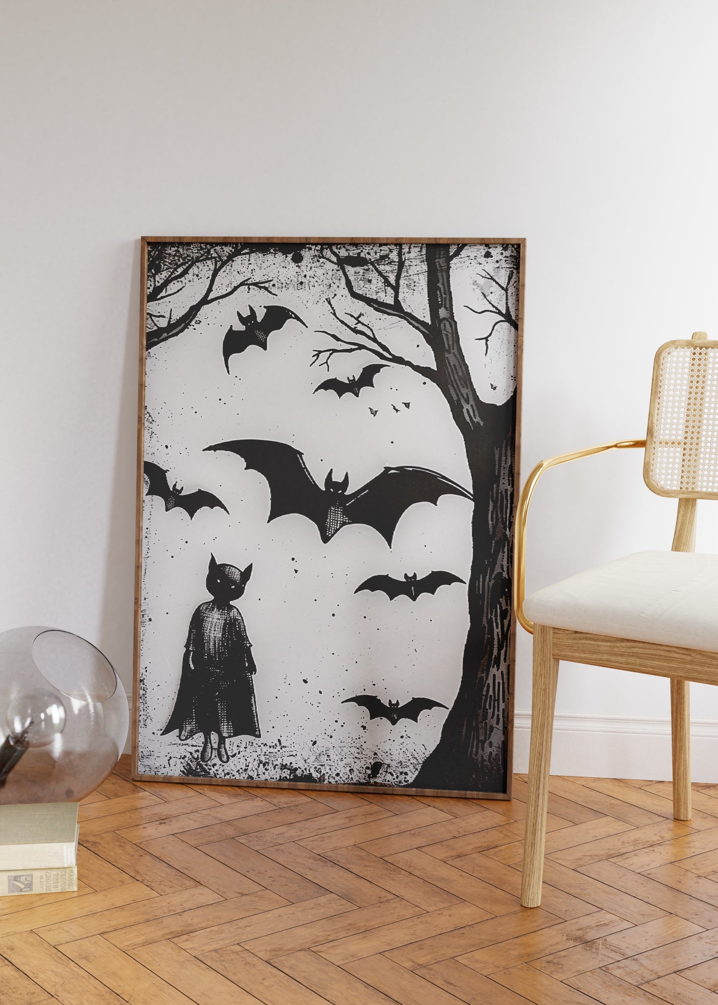 Halloween Bats Poster