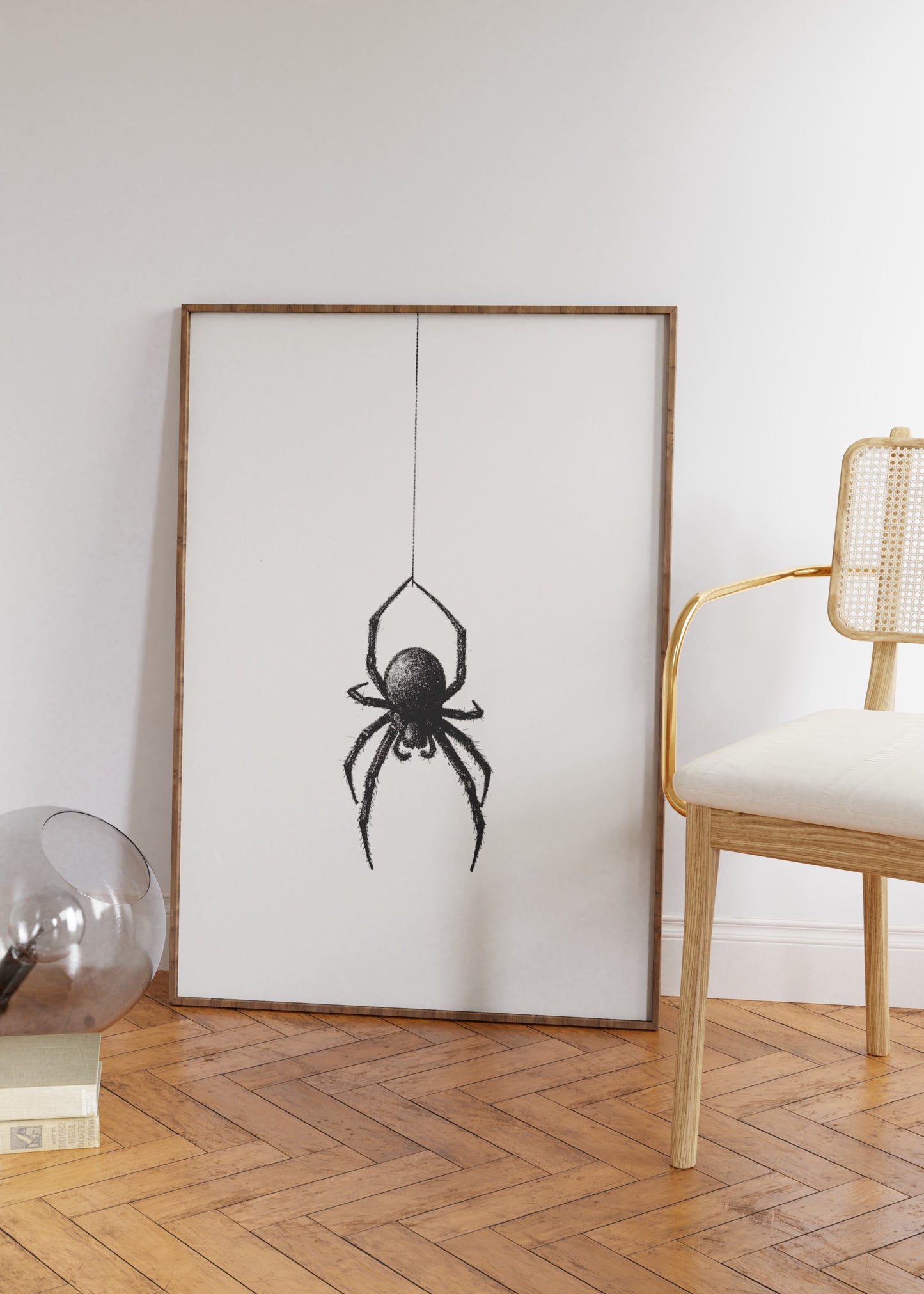 Minimalist Spider Poster