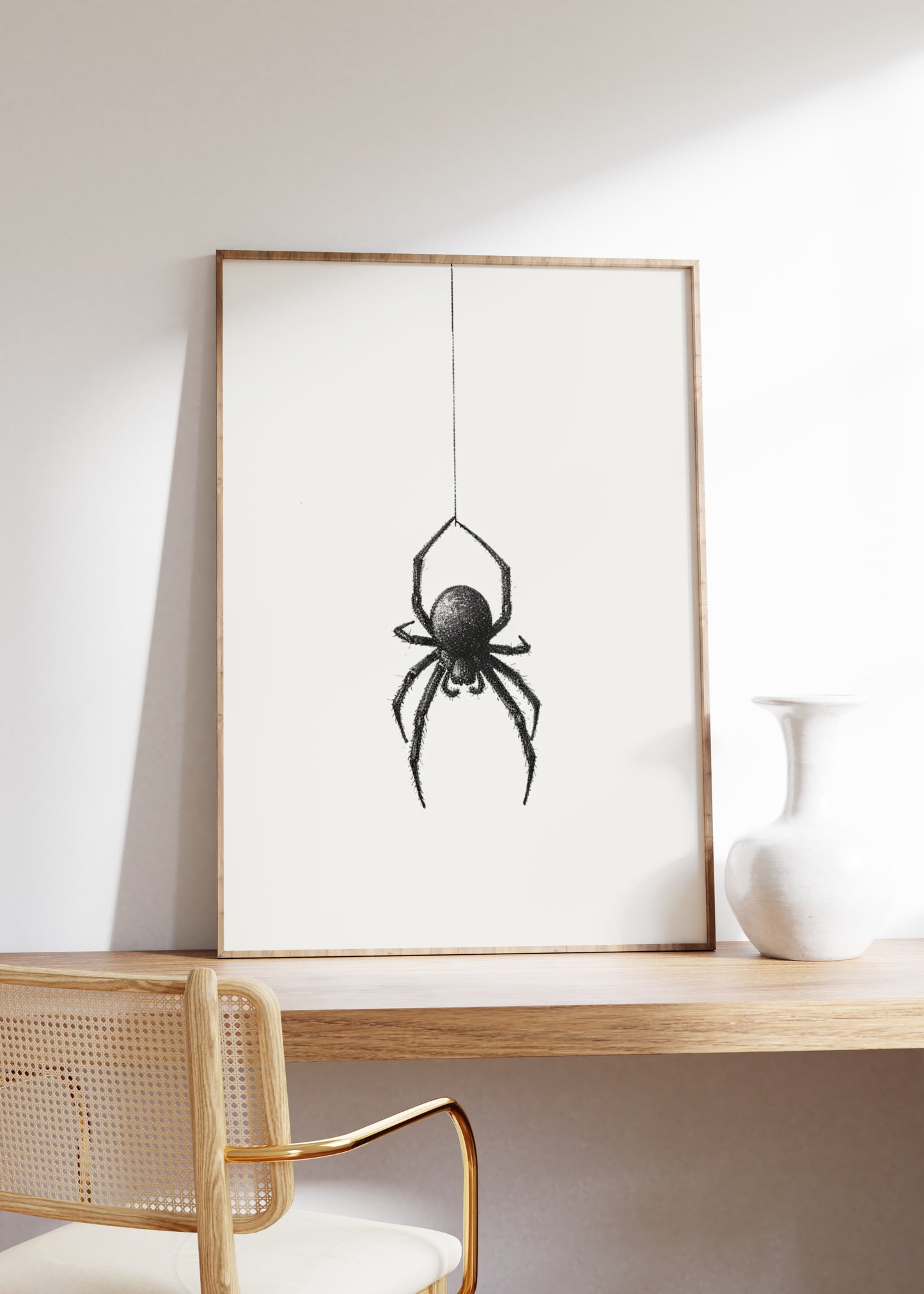 Minimalist Spider Poster