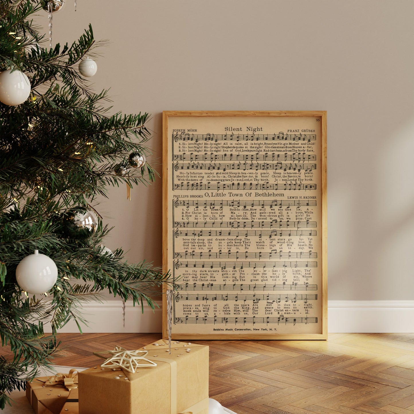 Silent Night Music Sheet