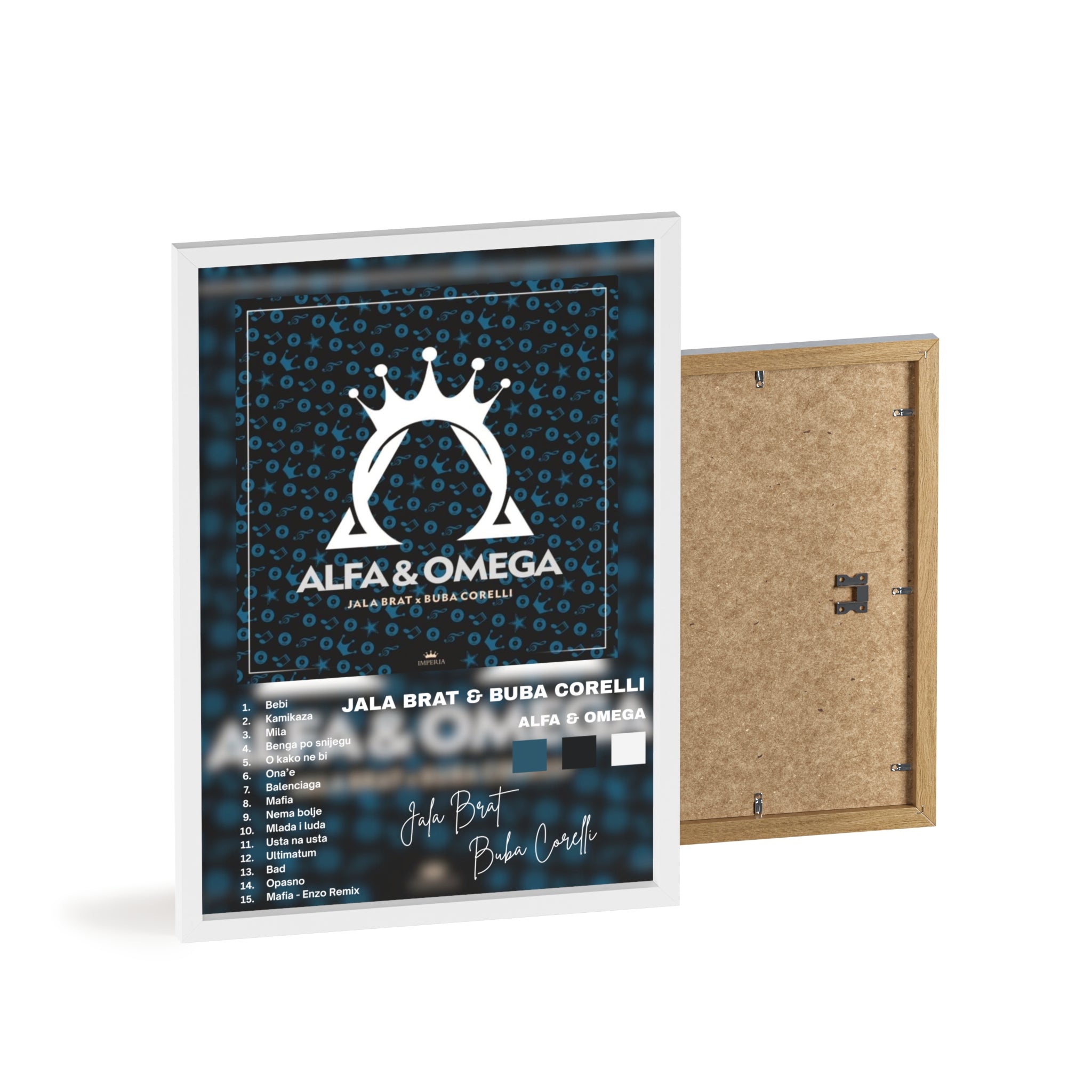 Alfa & Omega - Jala Brat and Buba Corelli Album Poster