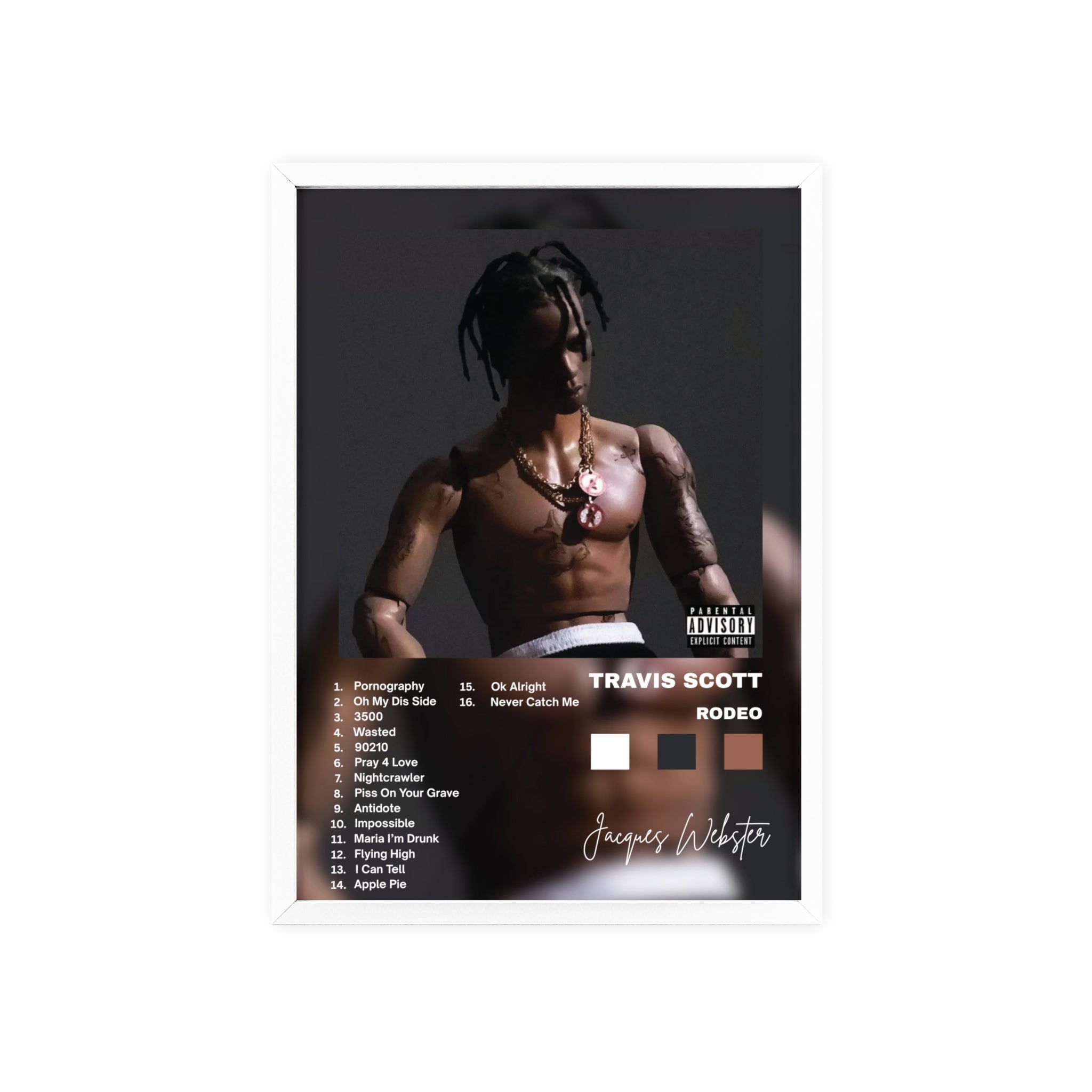 Rodeo - Travis Scott Album Poster