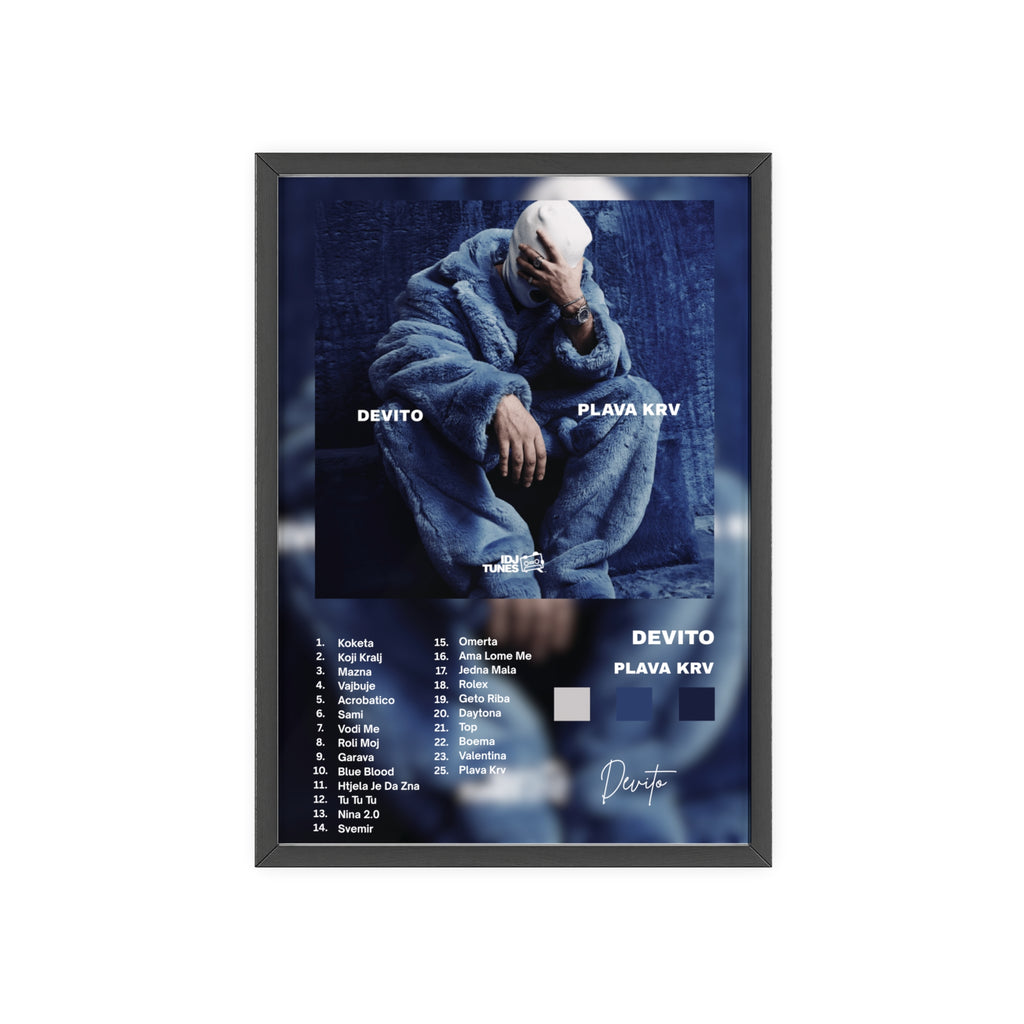 Plava Krv - Devito Album Poster
