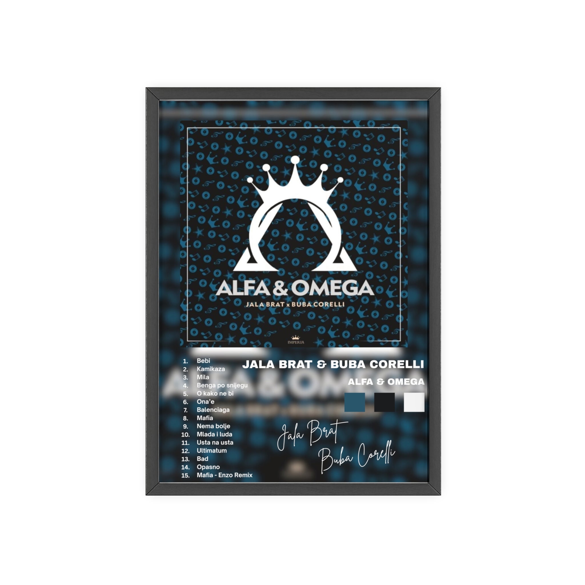 Alfa & Omega - Jala Brat and Buba Corelli Album Poster