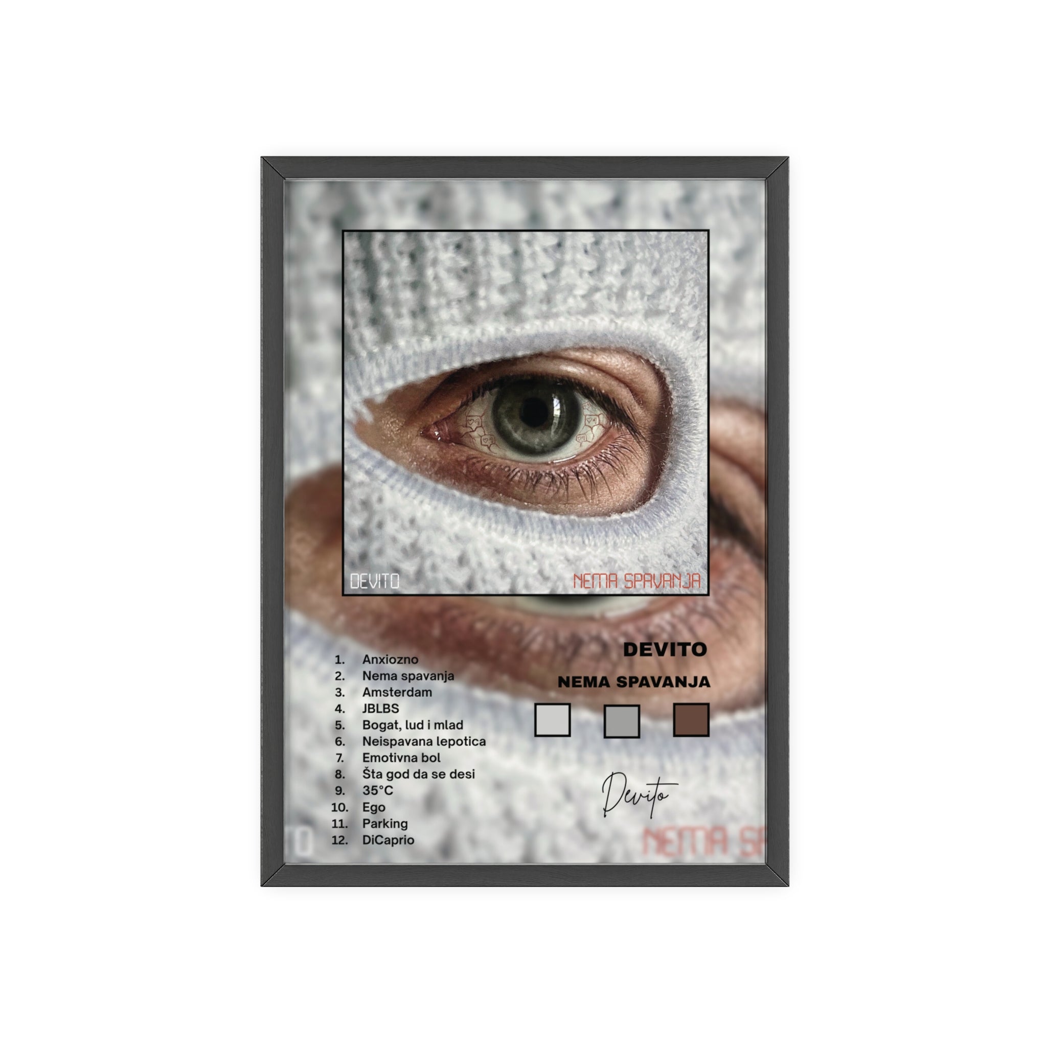 Nema Spavanja- Devito Album Poster