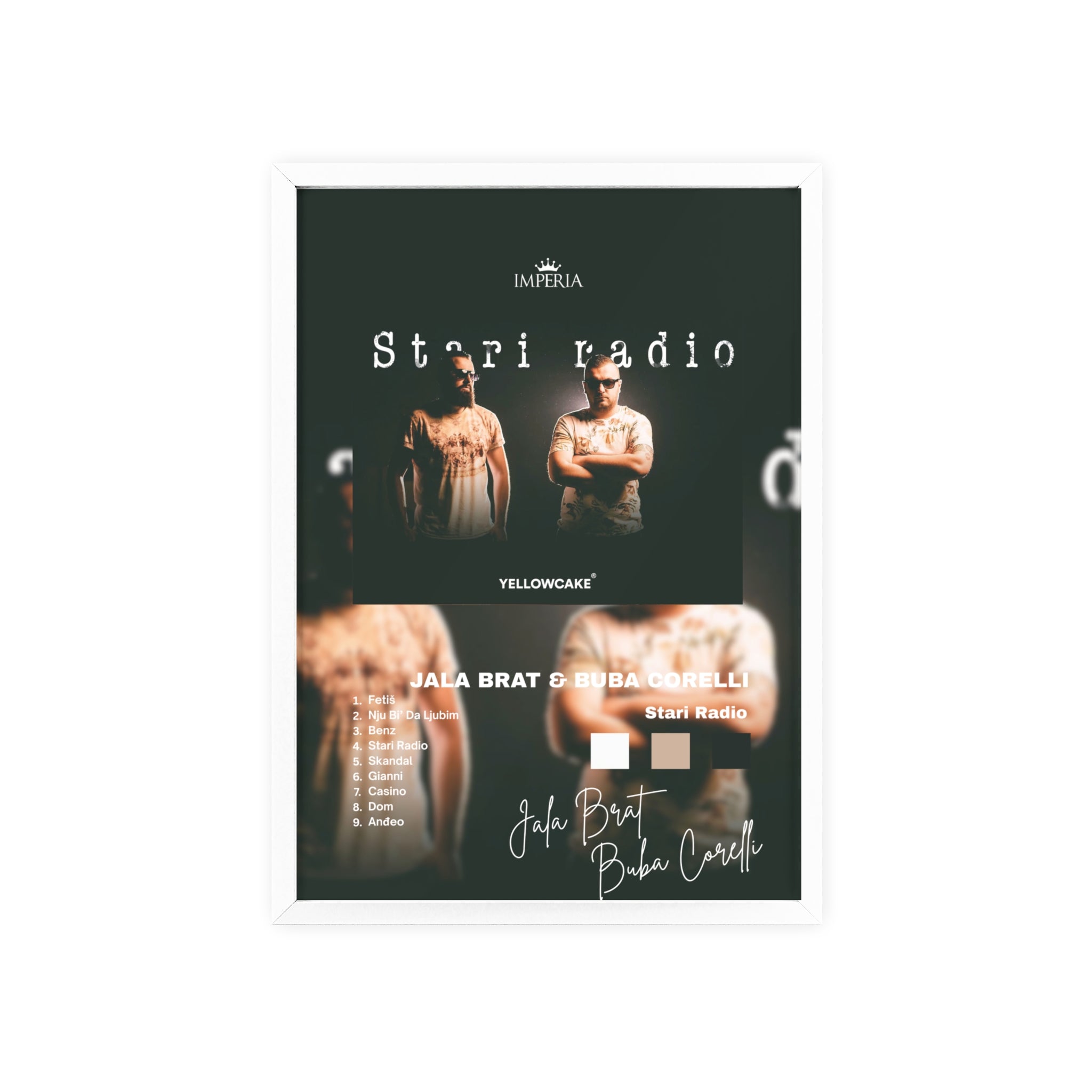 Stari Radio - Jala Brat and Buba Corelli Album Poster