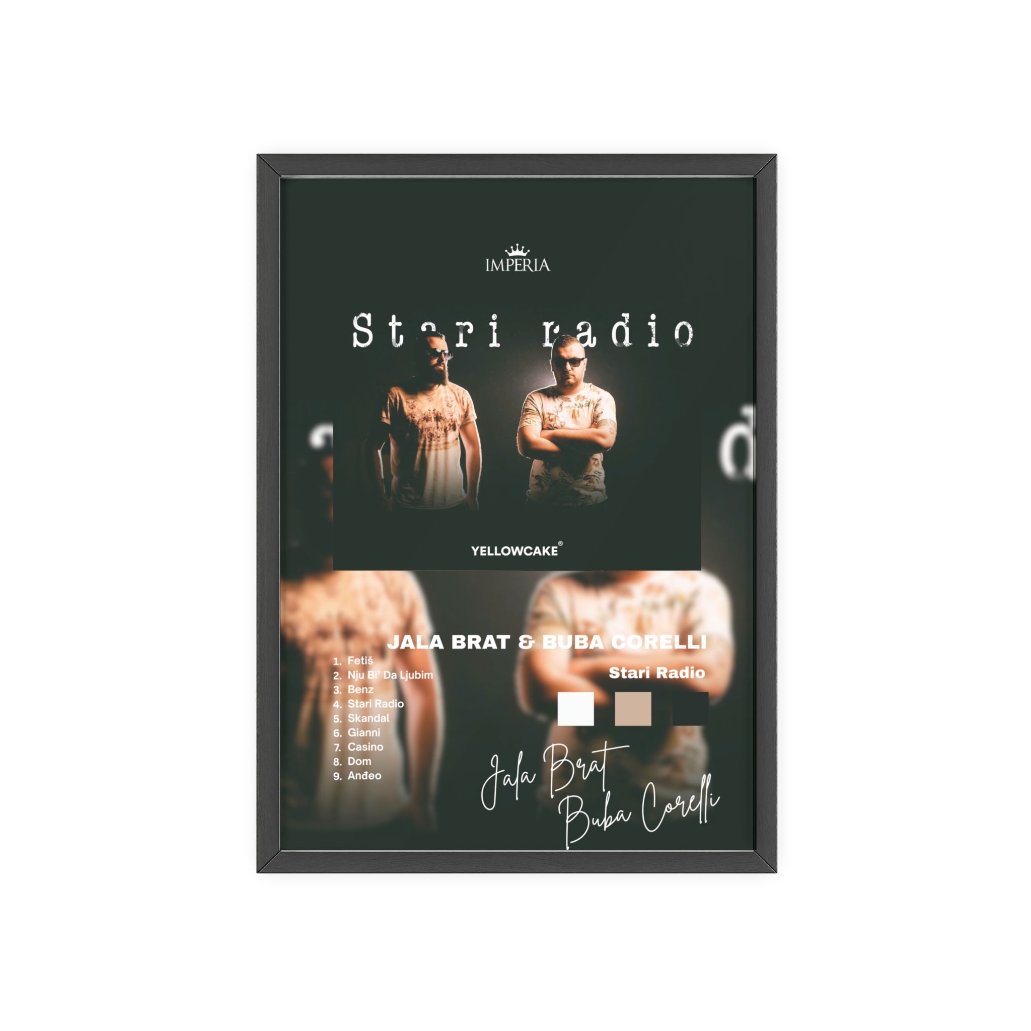 Stari Radio - Jala Brat and Buba Corelli Album Poster
