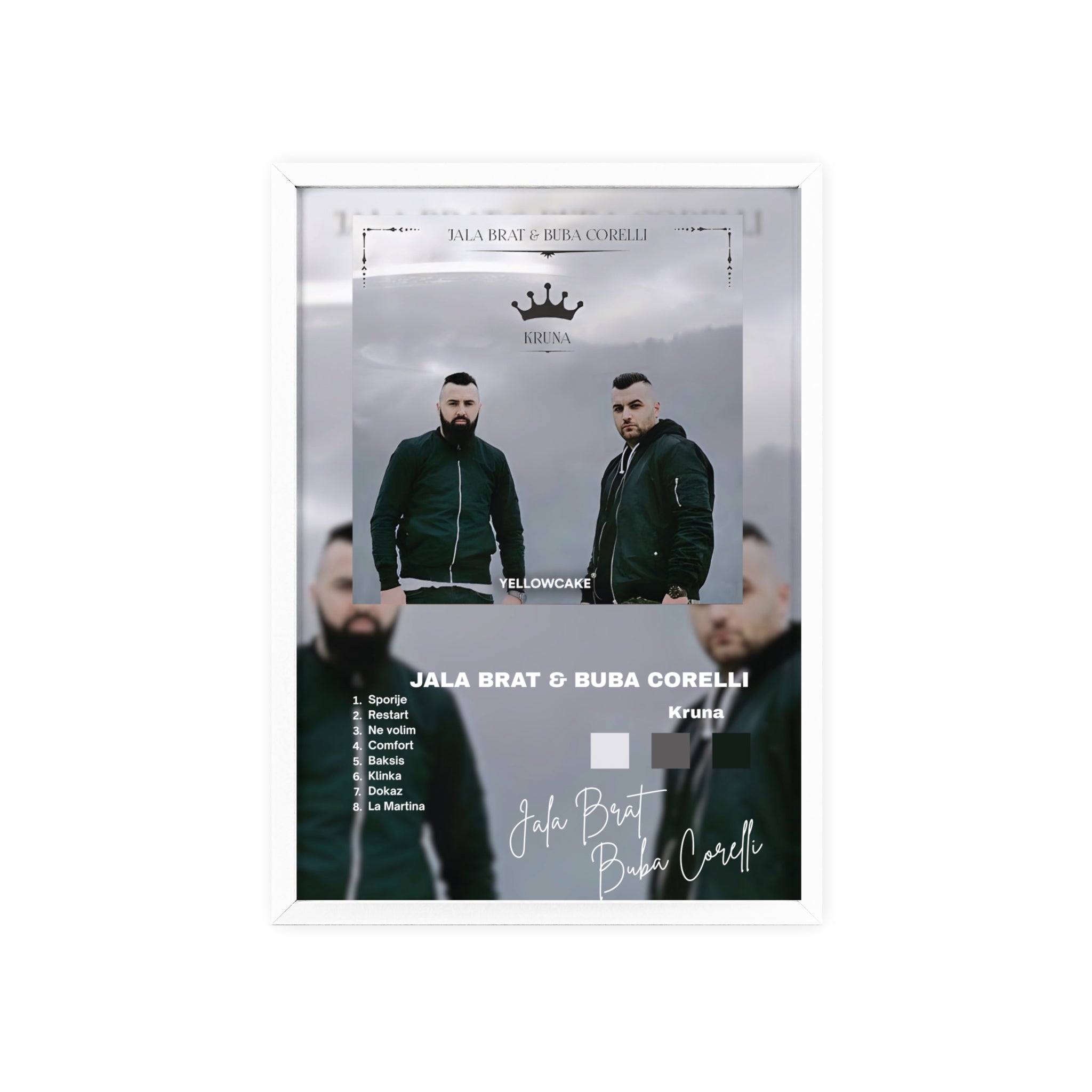 Kruna - Jala Brat and Buba Corelli Album Poster