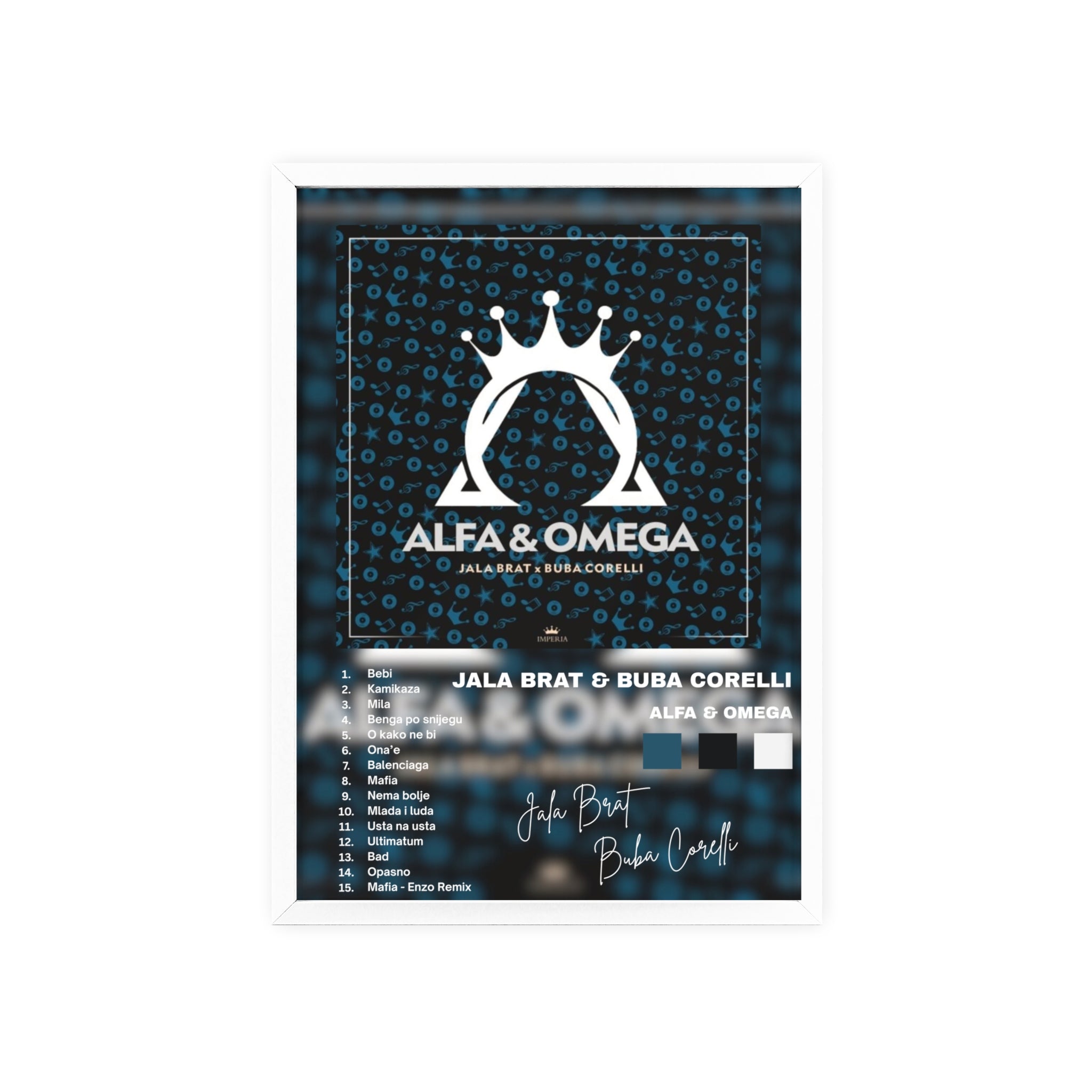 Alfa & Omega - Jala Brat and Buba Corelli Album Poster