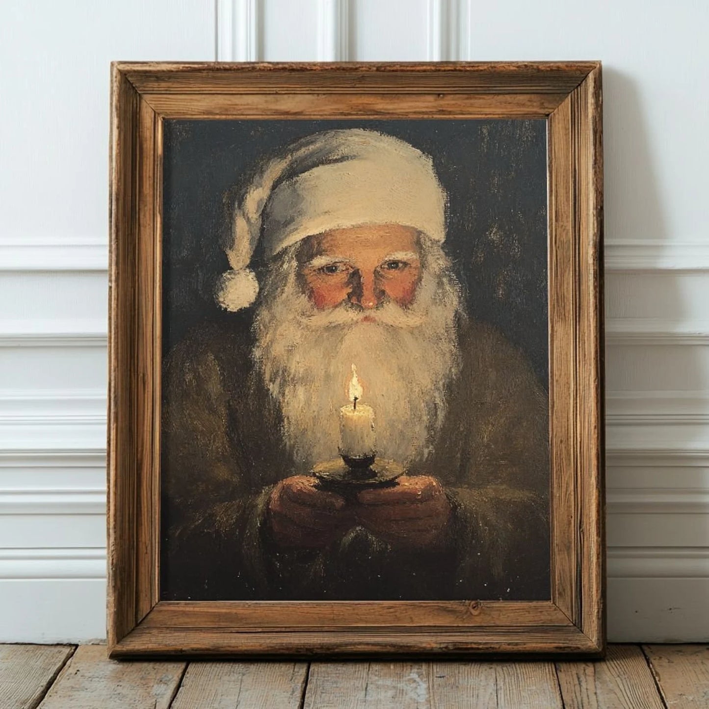 VIntage Santa Claus Poster