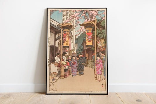 Hiroshi Yoshida Vintage Poster