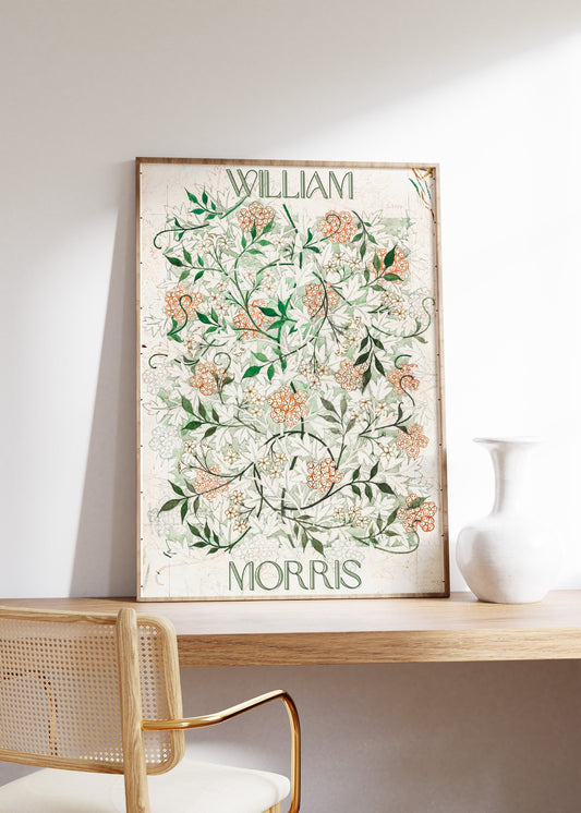 William Morris Famous Pattern "Jasmine"