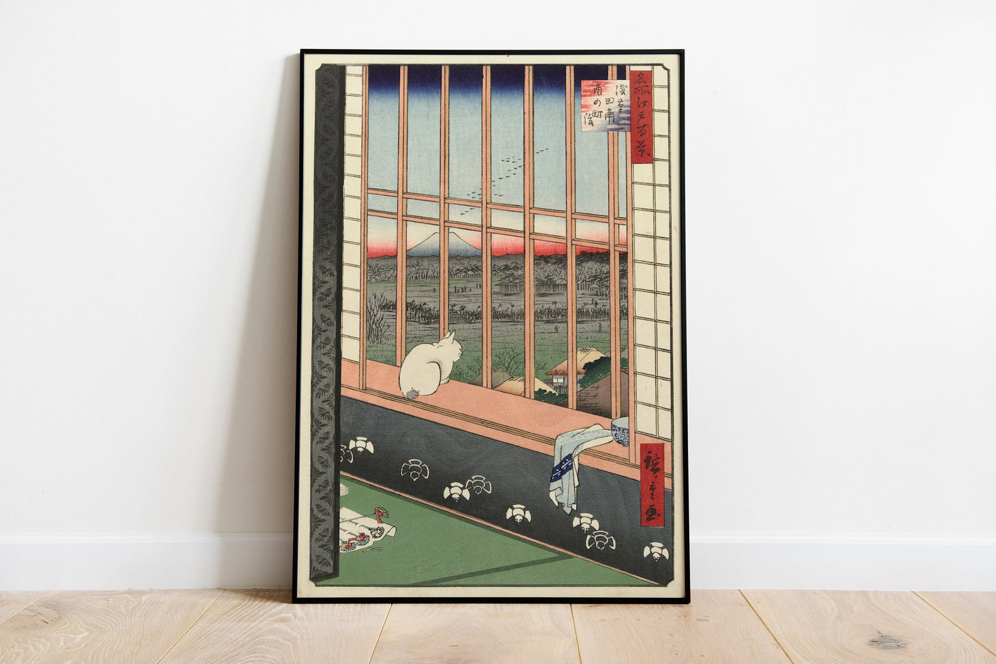 Japanese Cat Poster