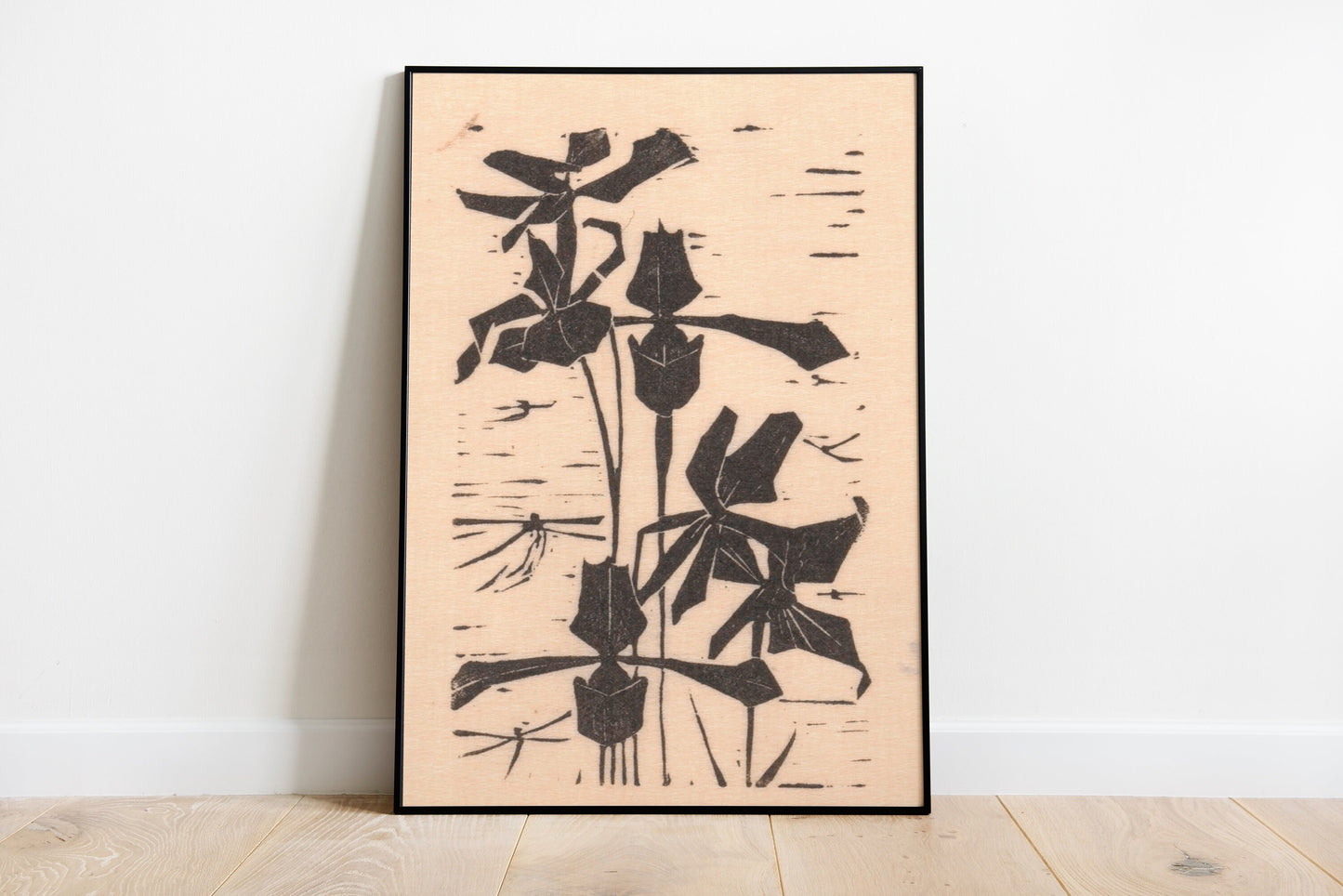 Japanese Orchid Vintage Poster