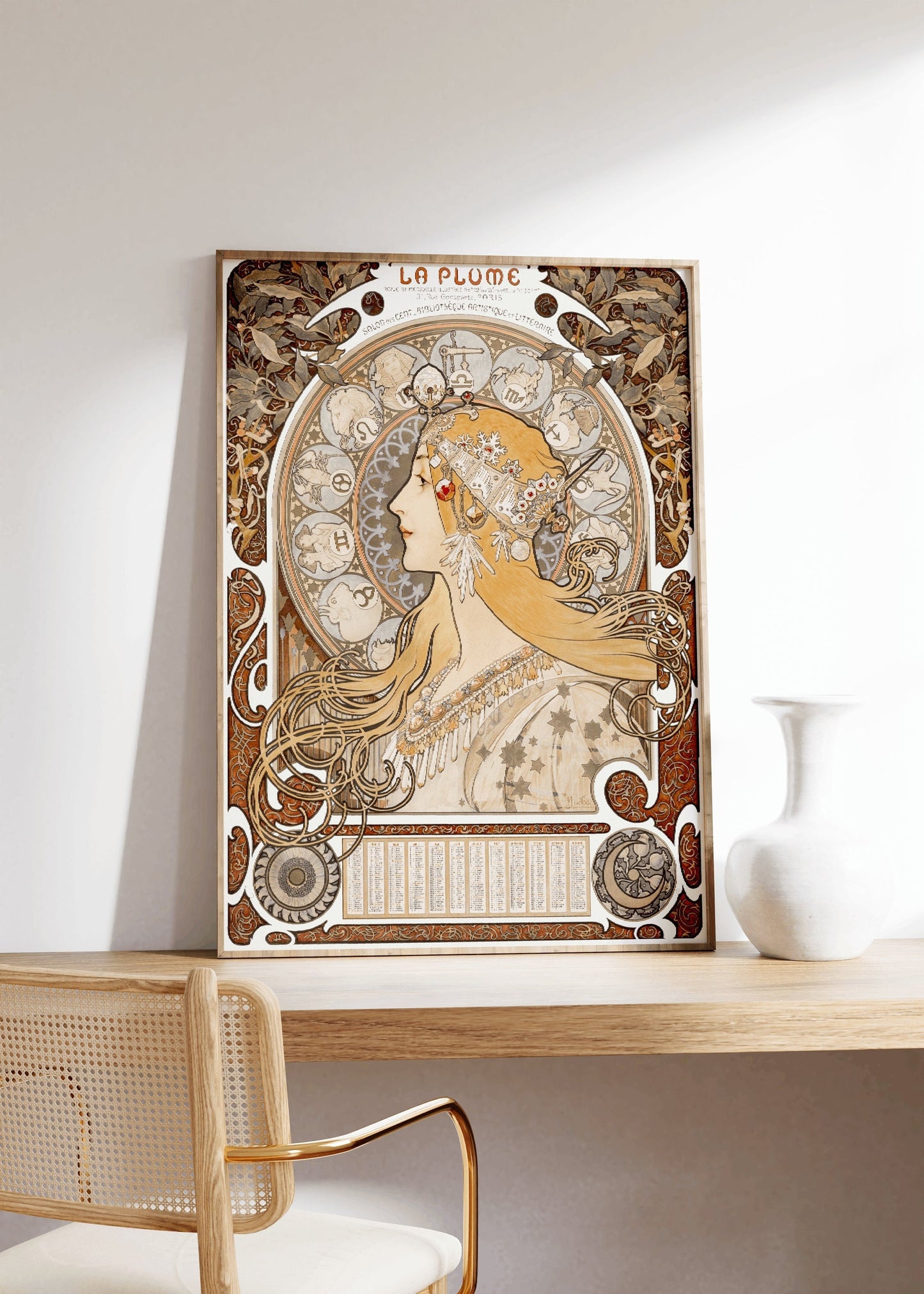 Alphonse Mucha Painting