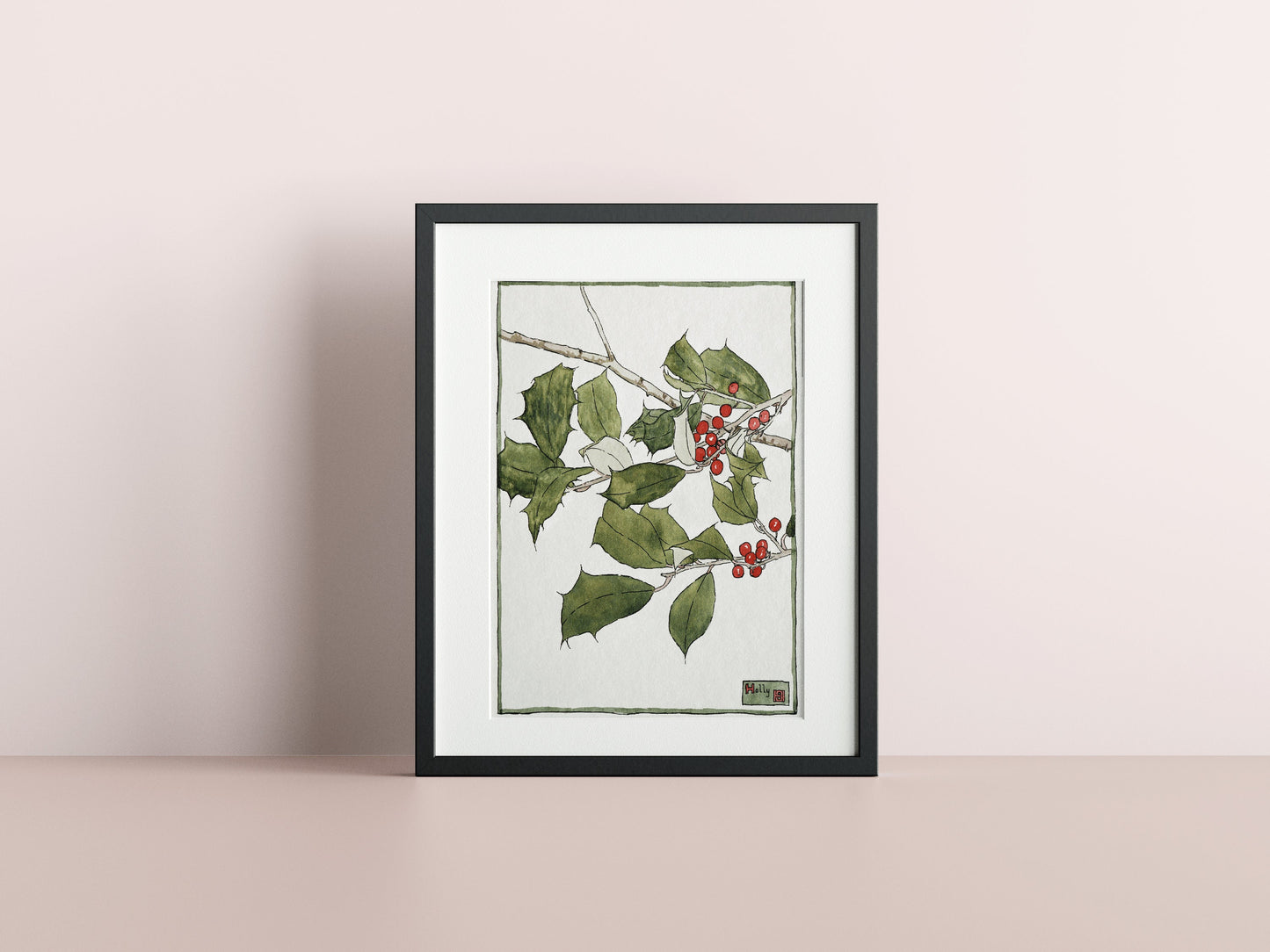 Jannah Overbeck Botanical Vintage Poster