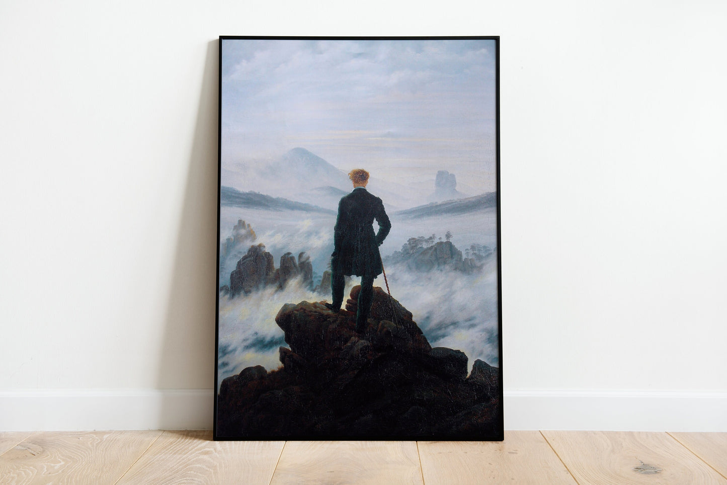 Wanderer Above the Sea of Fog by Caspar David Friedrich Print