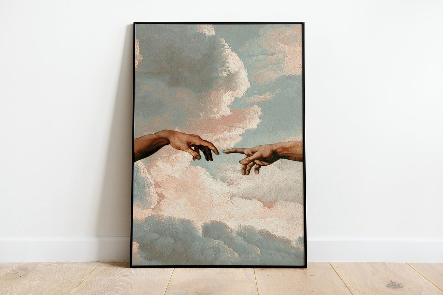 The Creation of Adam Renaissance Poster