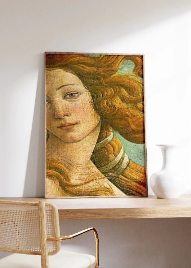 Set of 3 Renaissance Art Painting,Aphrodite Poster, Fallen Angel