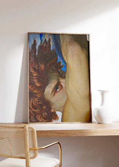 Set of 3 Renaissance Art Painting,Aphrodite Poster, Fallen Angel