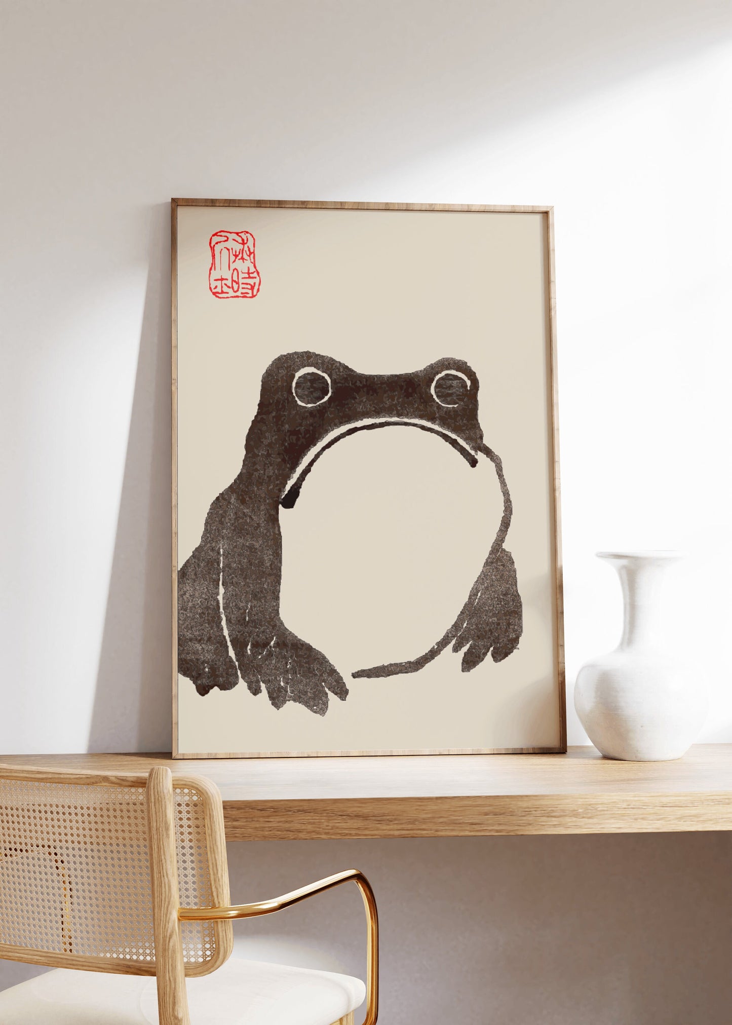 Set Of 3 Matsumoto Hoji Frog Prints