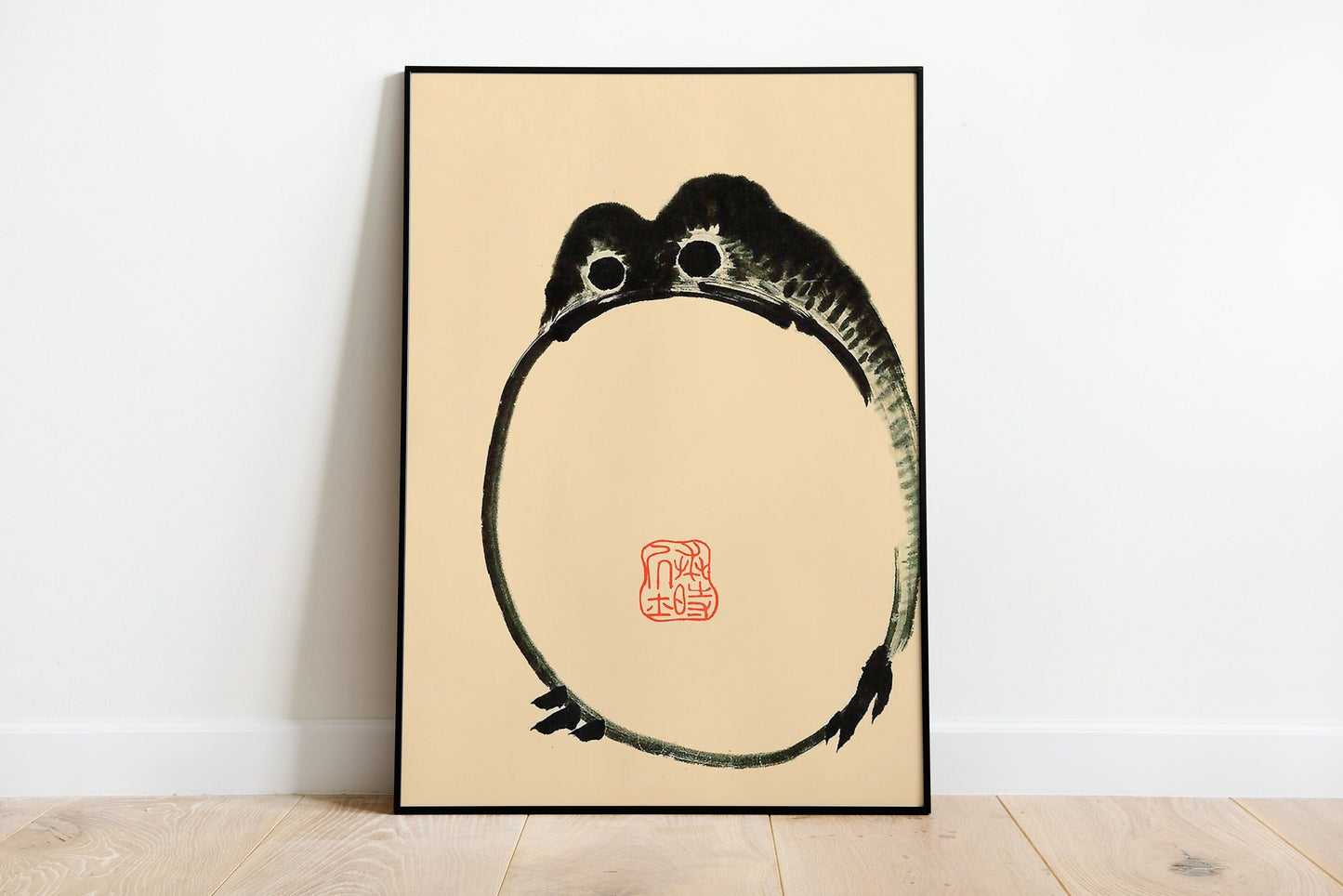 Matsumoto Hoji Frog Vintage Japanese Poster