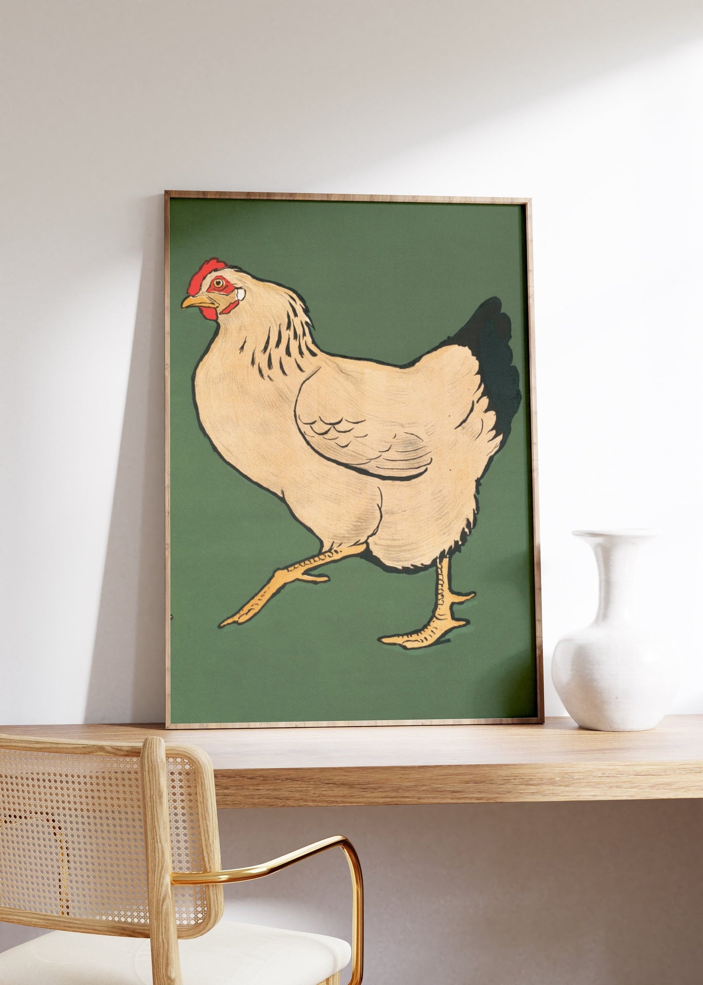 Vintage Poultry Poster Print