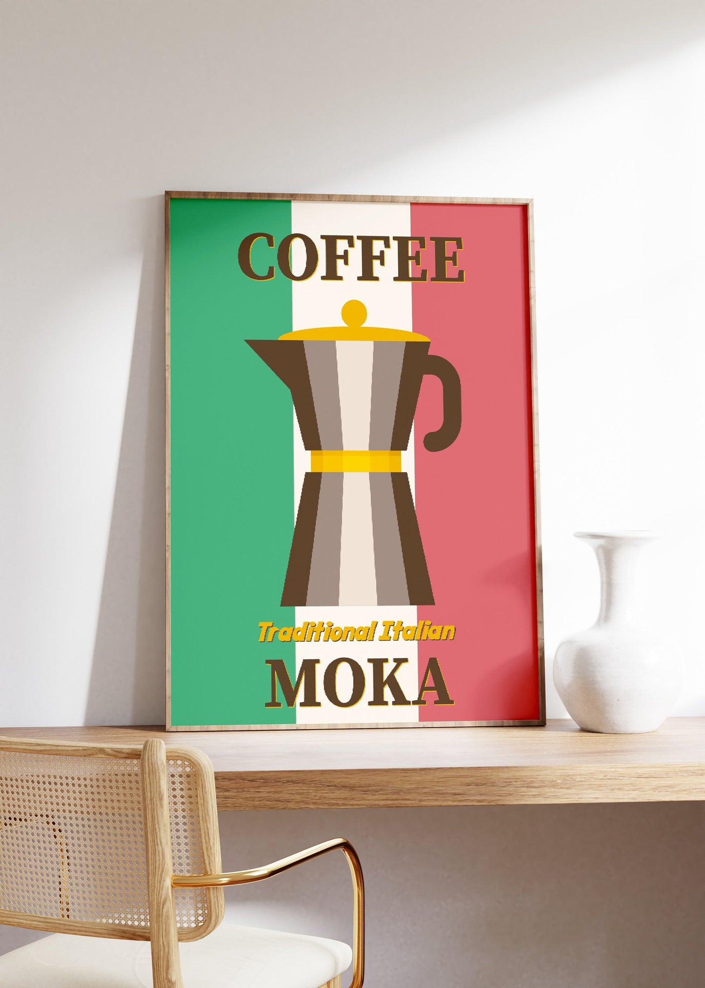 Traditional Italian Moka Print