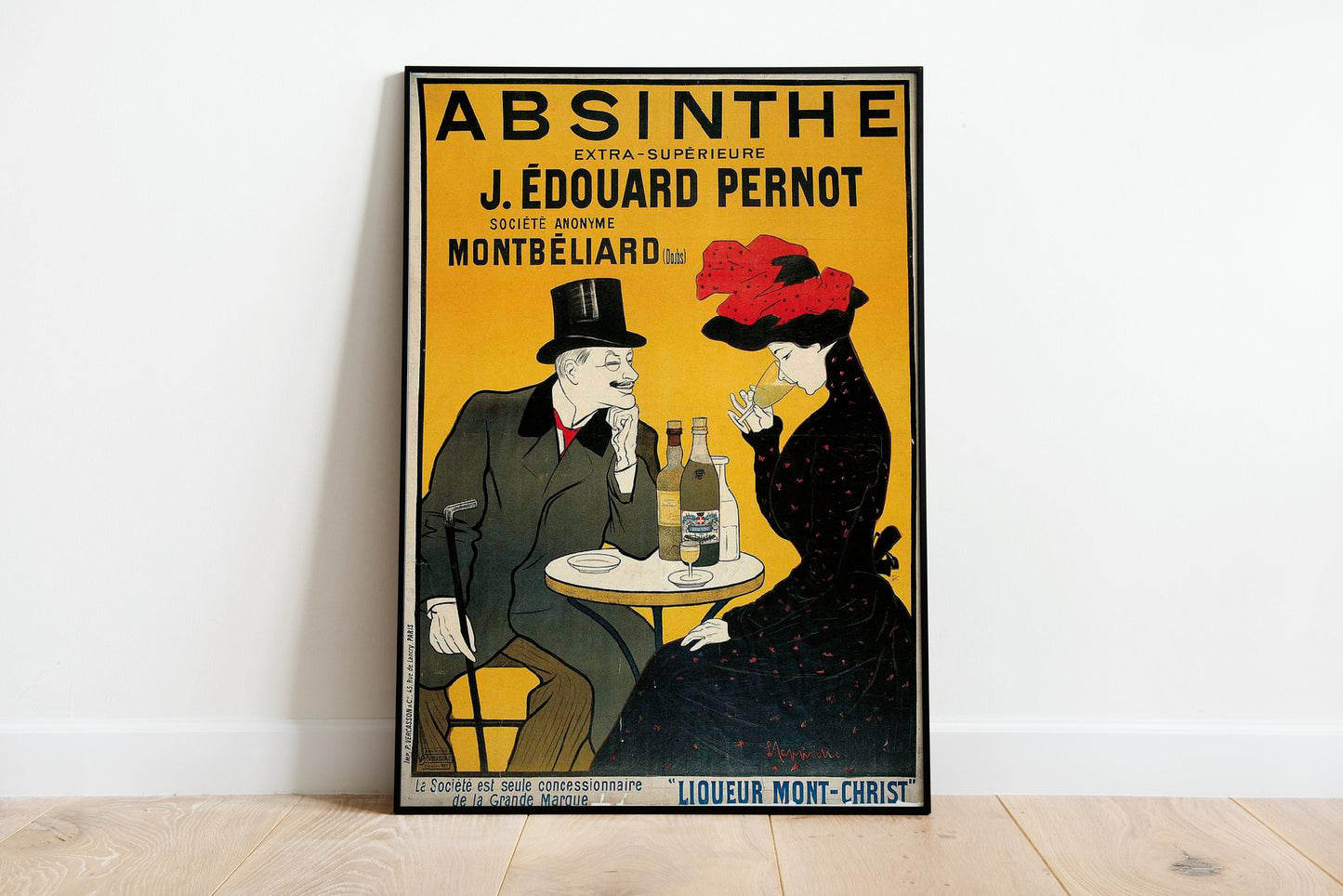 Absinthe J. Edouard Pernot Vintage Poster