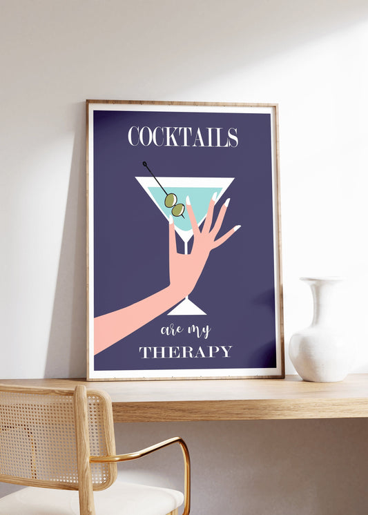 Cocktail Bar Poster