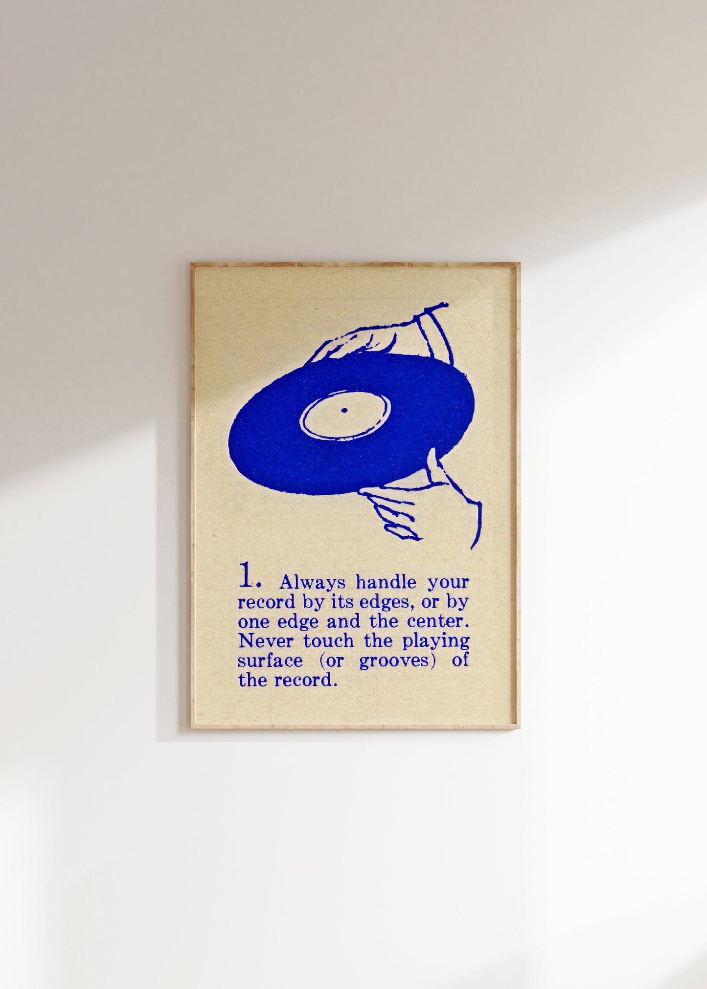 Record label Poster, Music Label Print