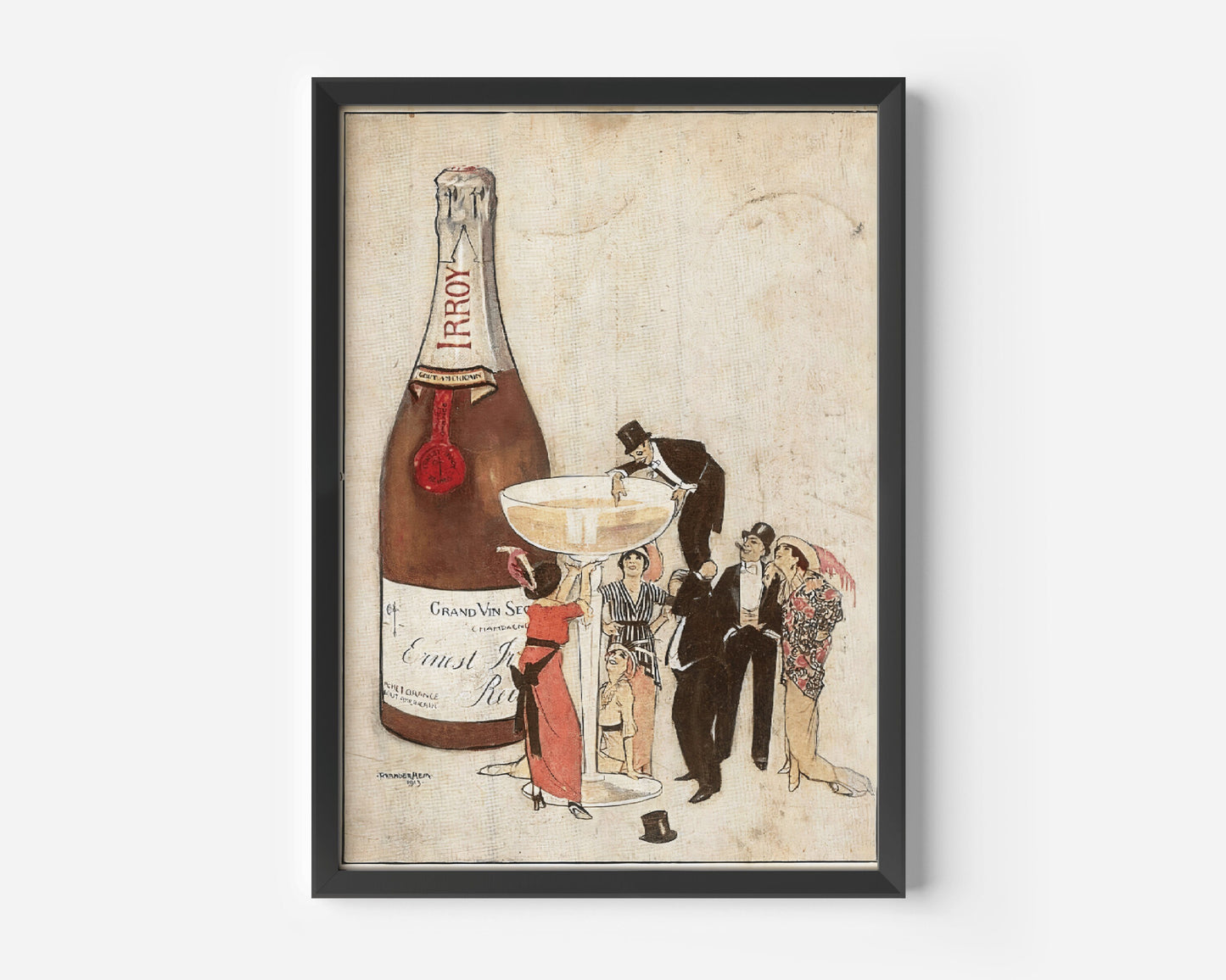 Champagne Drink Party Poster