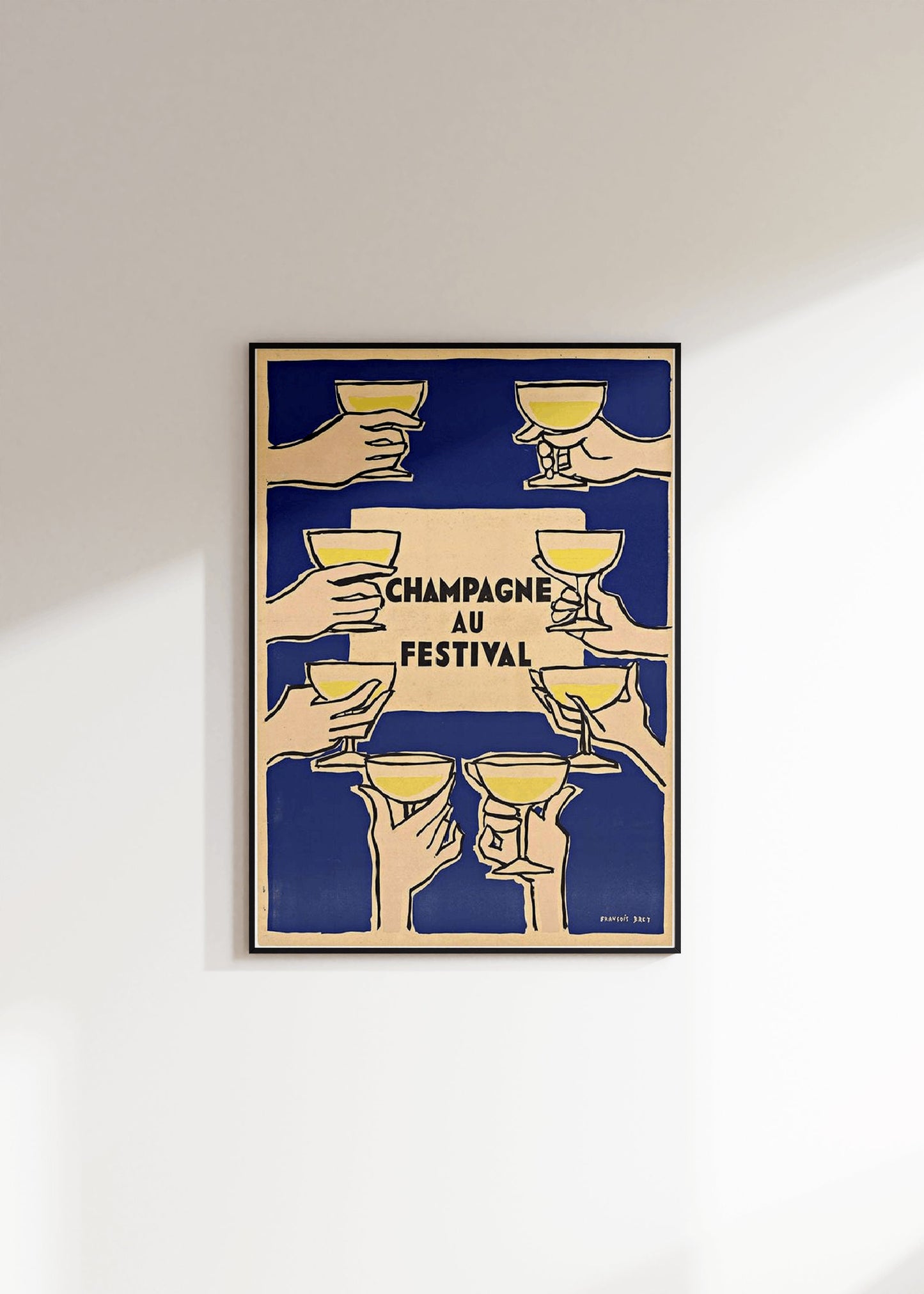 Vintage French Cocktail Poster