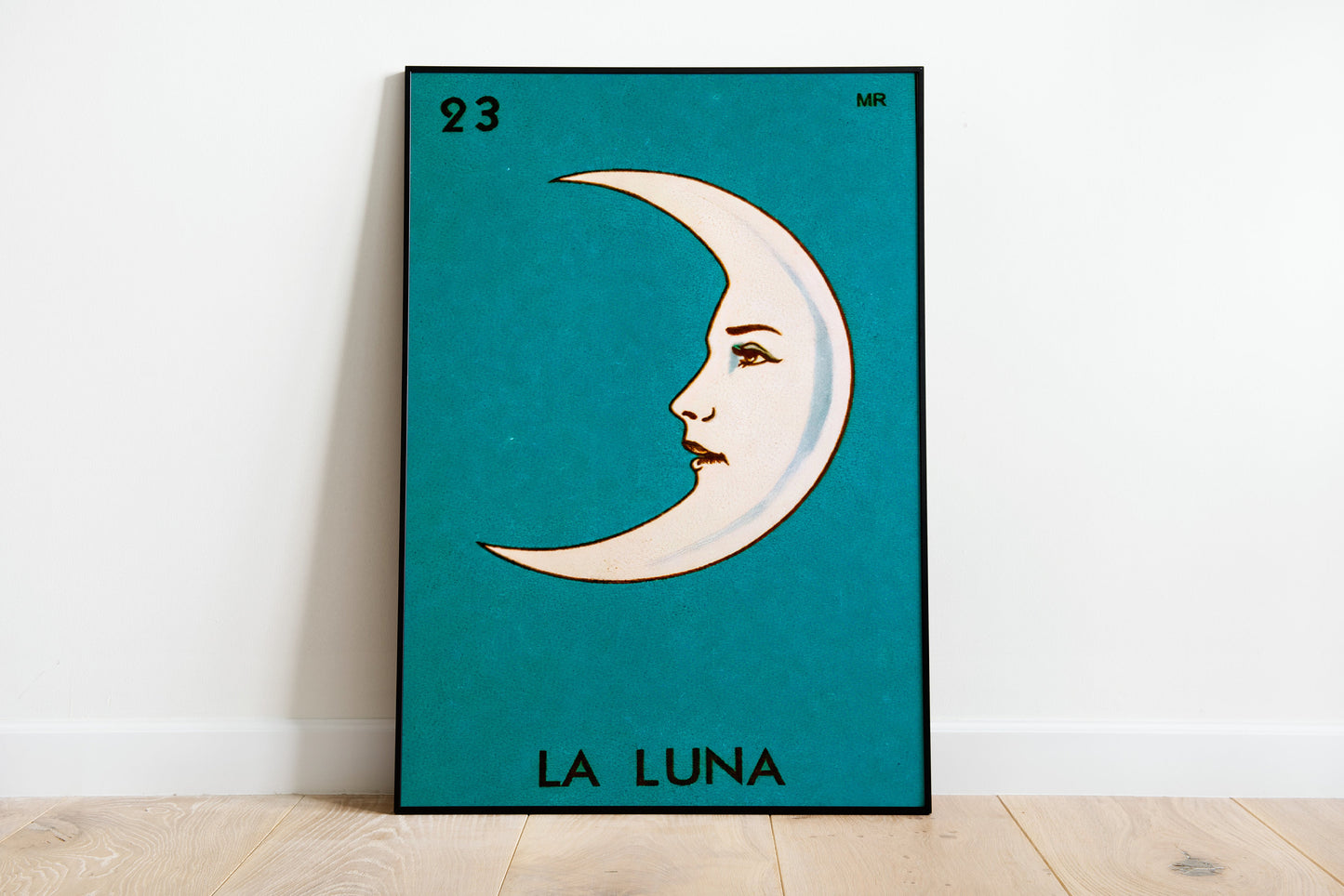 Vintage La Luna Spanish Moon Print