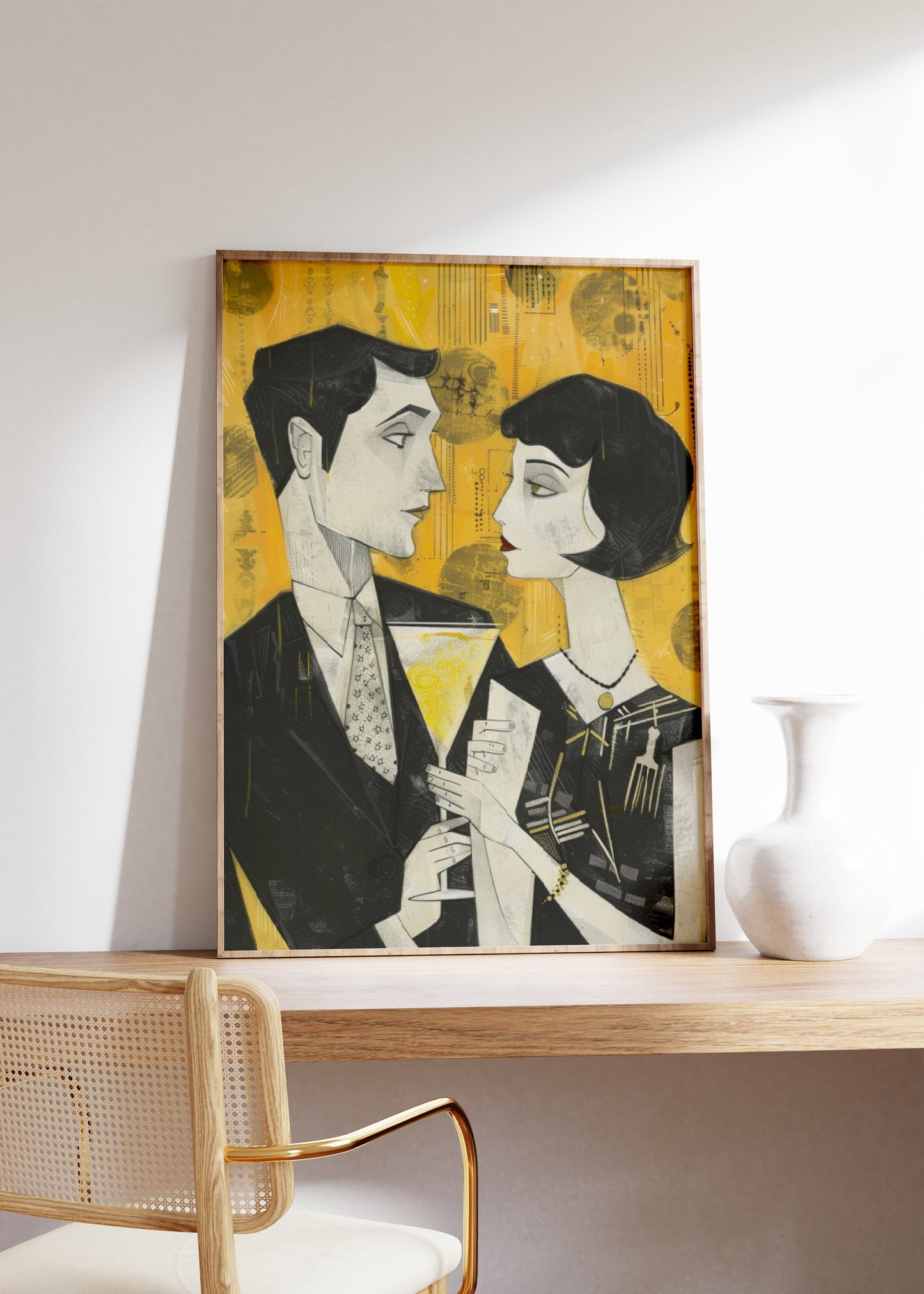 Set Of 3 Cocktail Bar Poster