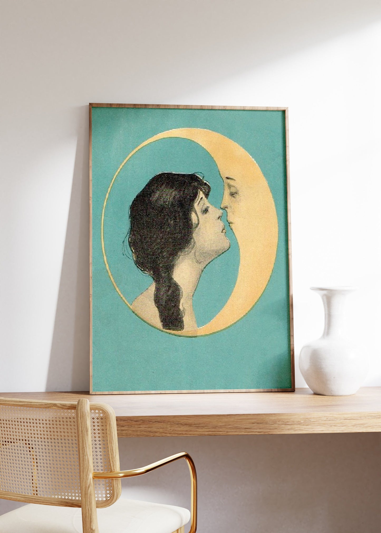 Set Of 3 Moon Poster, La Luna Spanish Moon Print