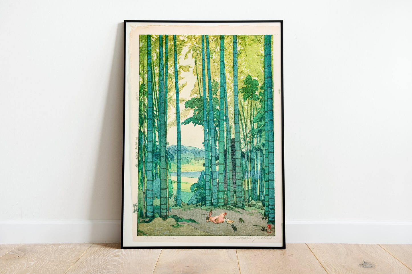 Bamboo Grove - by Hiroshi Yoshida Vintage Japanese Print