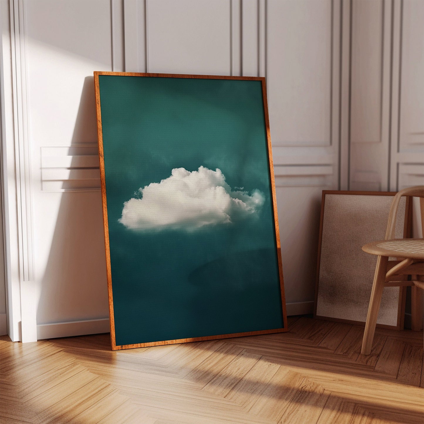 Emerald Green Cloud Prints