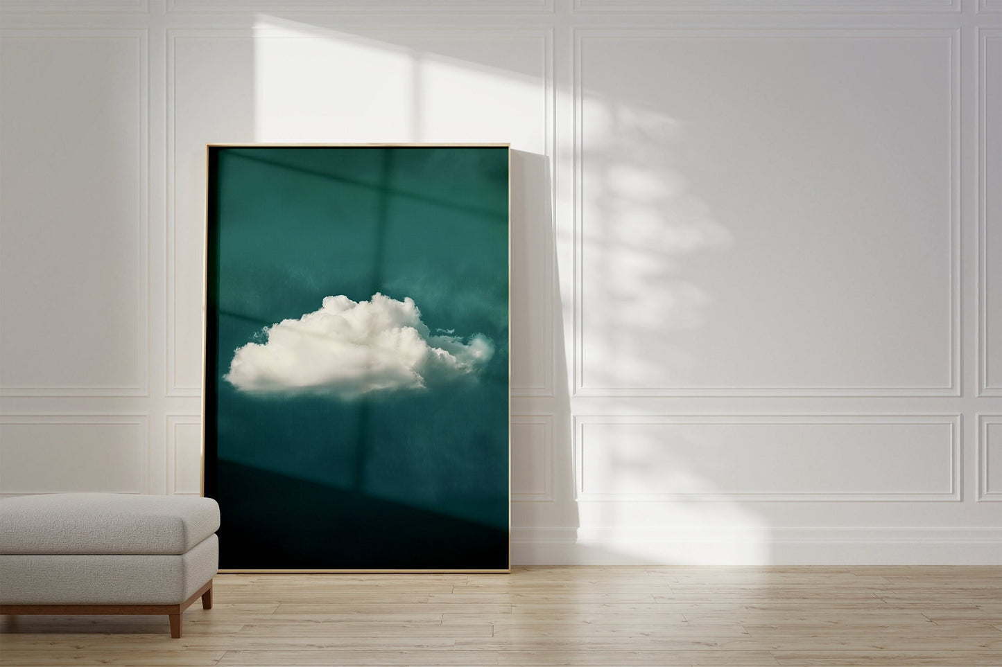 Emerald Green Cloud Prints