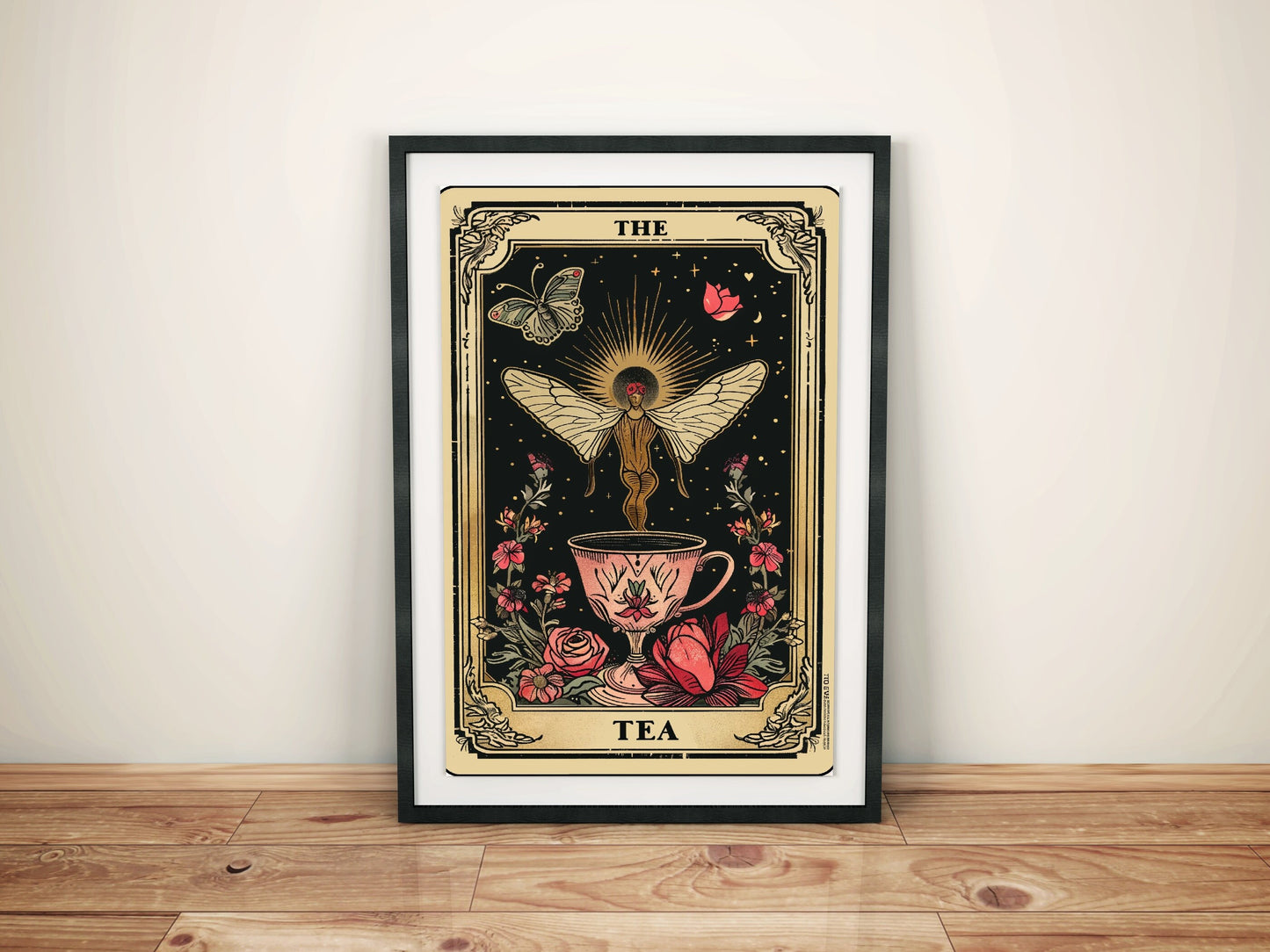 The Tea Tarot Card Poster