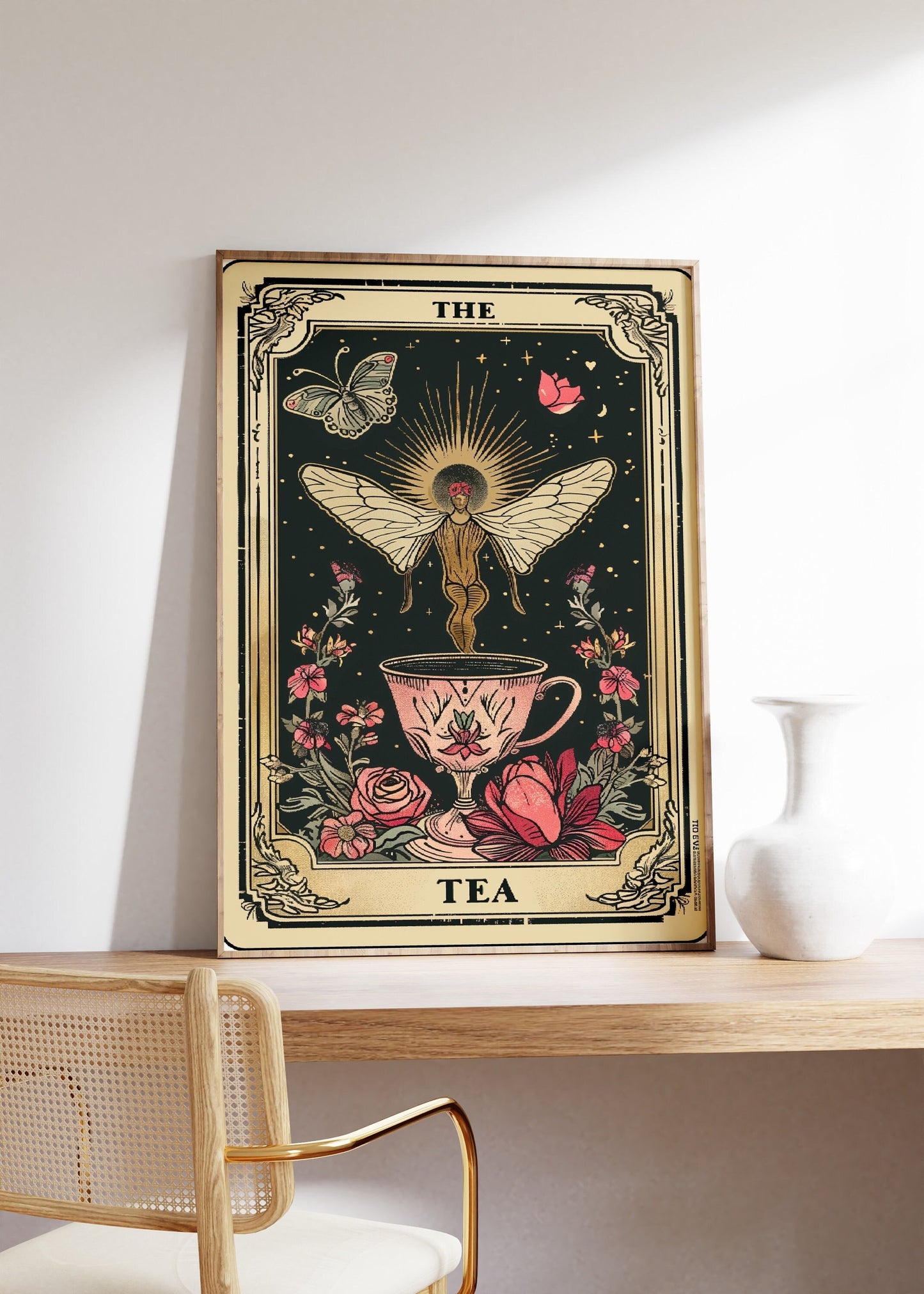 The Tea Tarot Card Poster