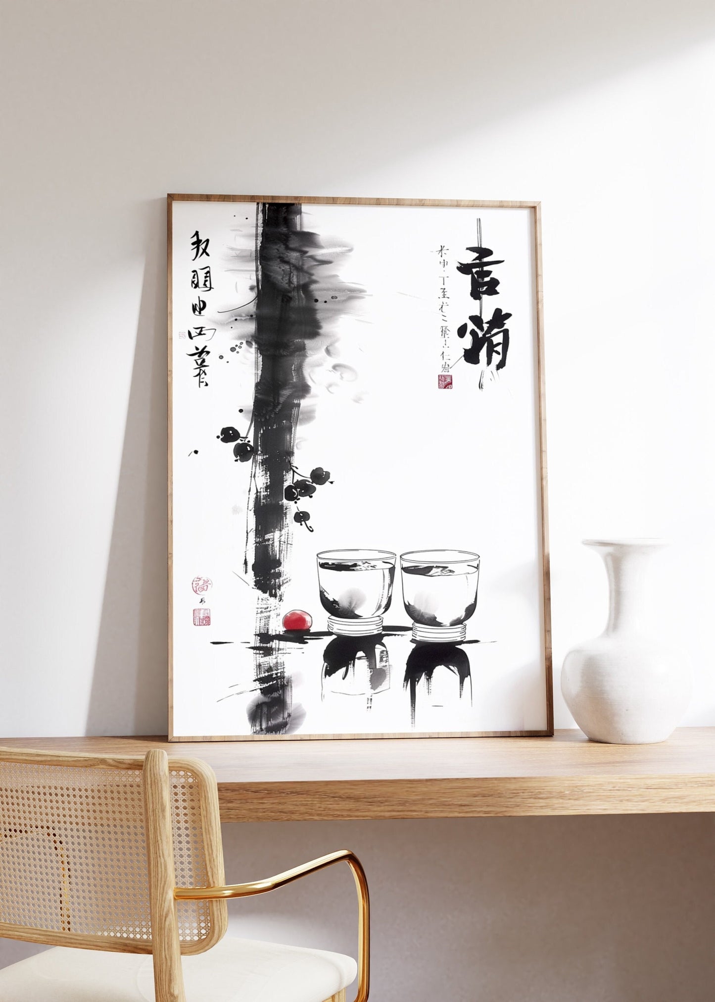 Chinese Cocktail Bar Poster