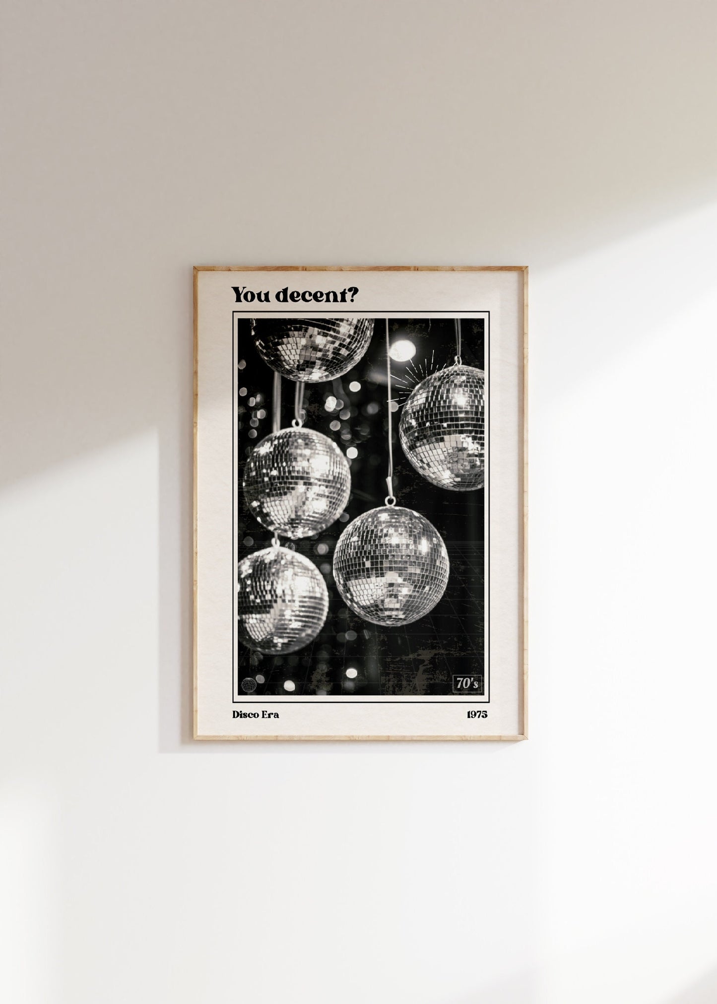 Trendy Disco Print, Disco Poster, Trendy Wall Art