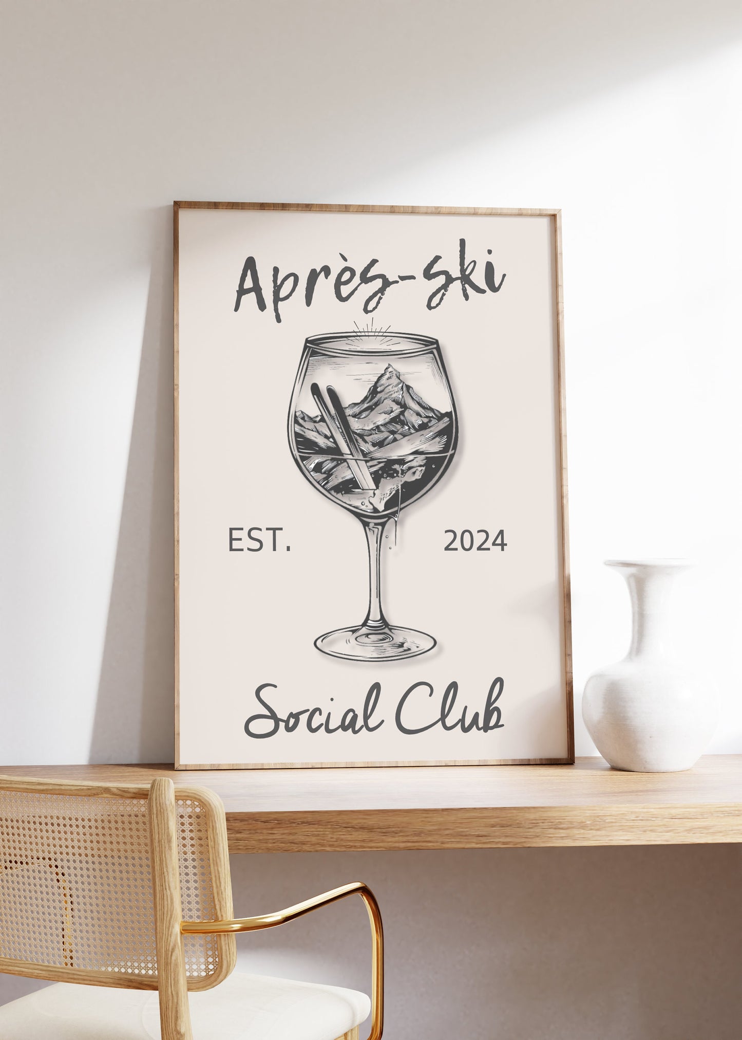 Apres-Ski Social Club Print