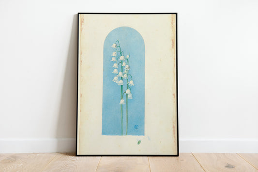 Vintage Lilies of the Valley Poster