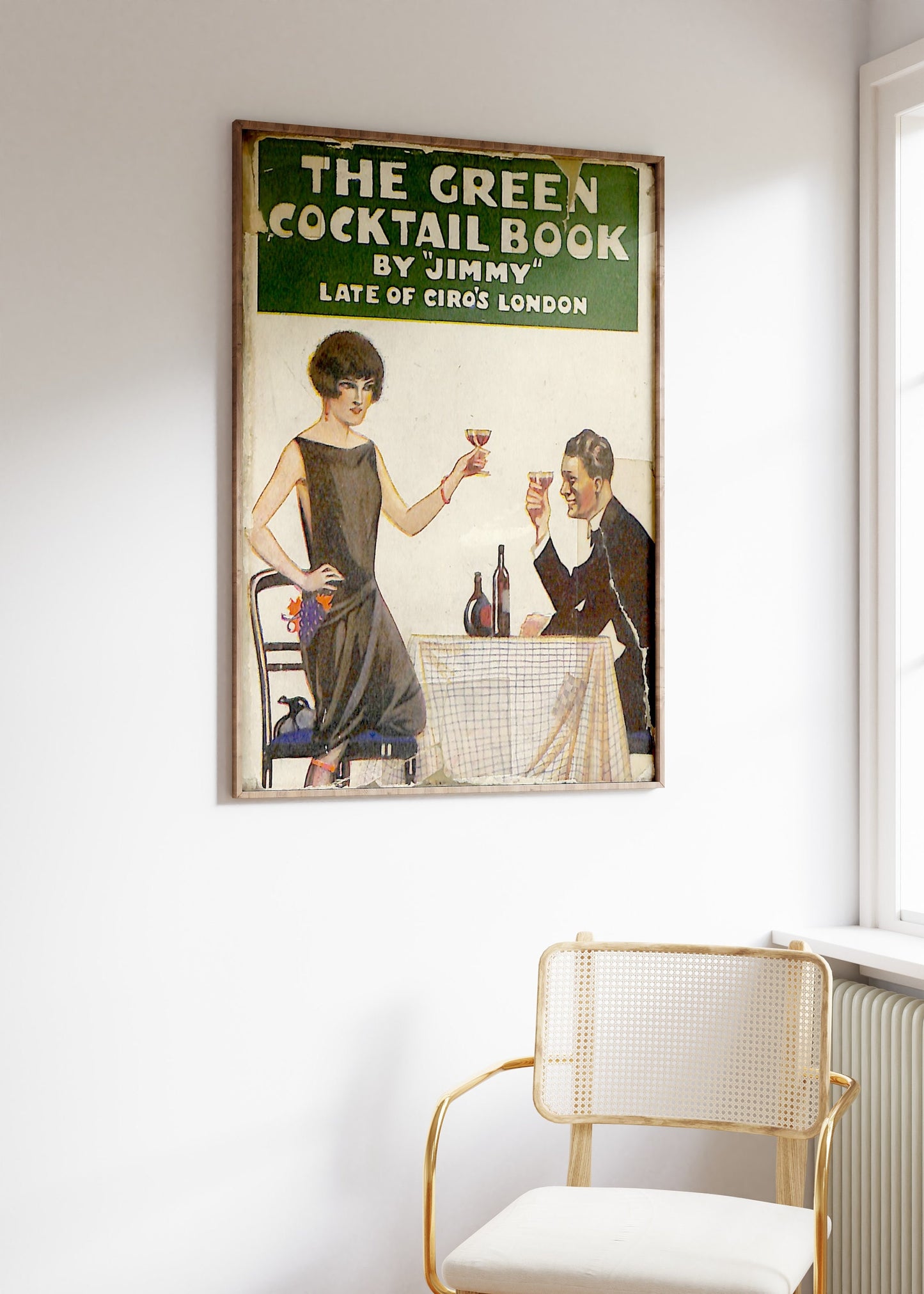 The Green Cocktail Book Poster