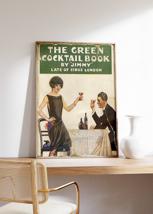 The Green Cocktail Book Poster